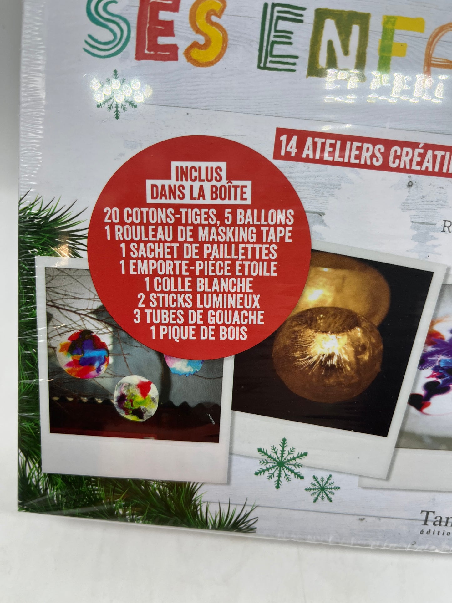 Coffret activité creative manuelle comment épater ses enfants à Noël Neuf