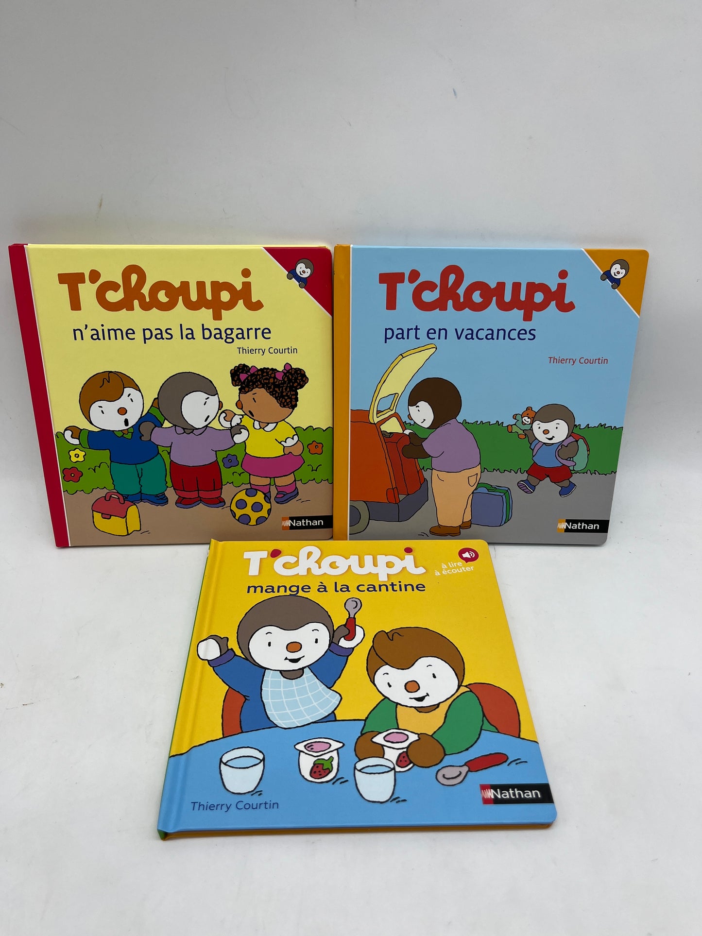 Lot de 3 livres Tchoupi Histoire neuf jamais ouvert !