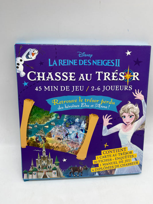 pochette d’activité Chasse aux trésors 45 minutes de jeux Disney spécial princesses La reine des neige 2 Neuf