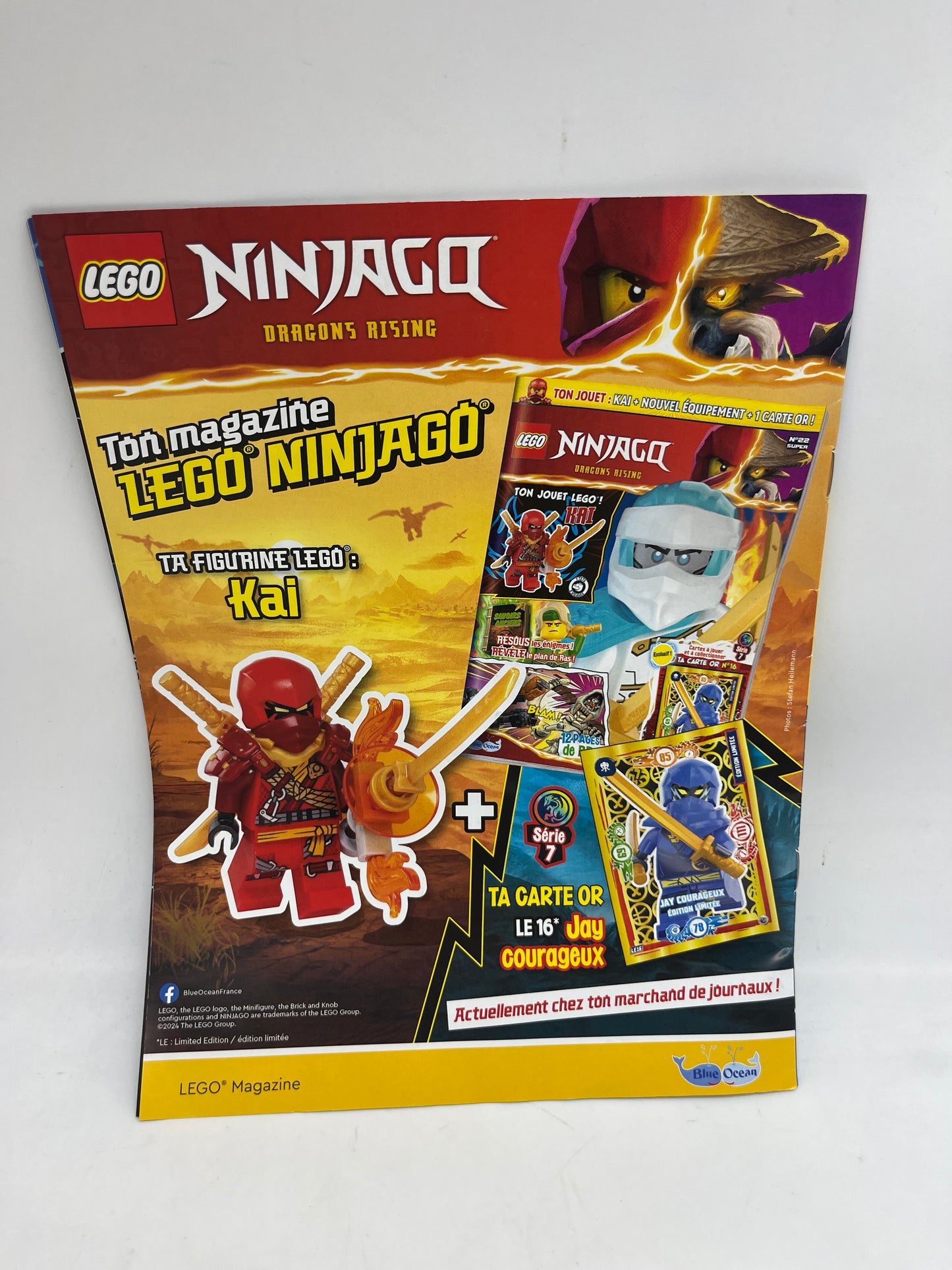 livre d’activité Magazine Lego Marvel  avec sa mini figurine Mysterio Neuf !