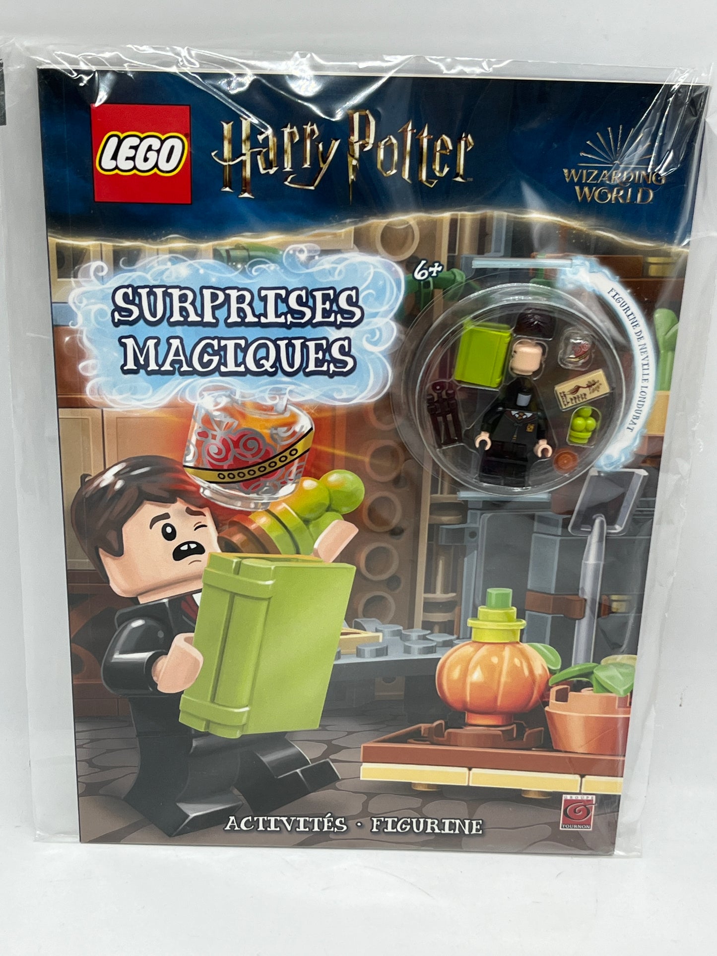 livre d’activité Magazine Lego Harry Potter avec son figurine à monter Neuville Loudubat Neuf sous blister