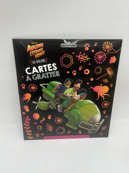 Pack de cartes à gratter Disney thème  Avalonia l’étrange voyage Neuf