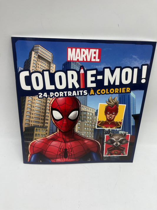 Livre d’activité Magazine Mon cahier de coloriage  colorie moi Héros  Marvel Disney Neuf