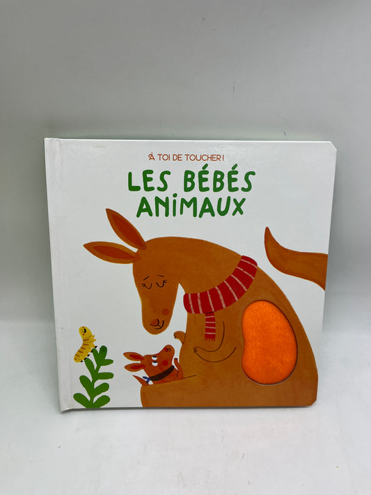 Livre histoire à toi de toucher modèle les  bébés animaux tam tam edition Neuf