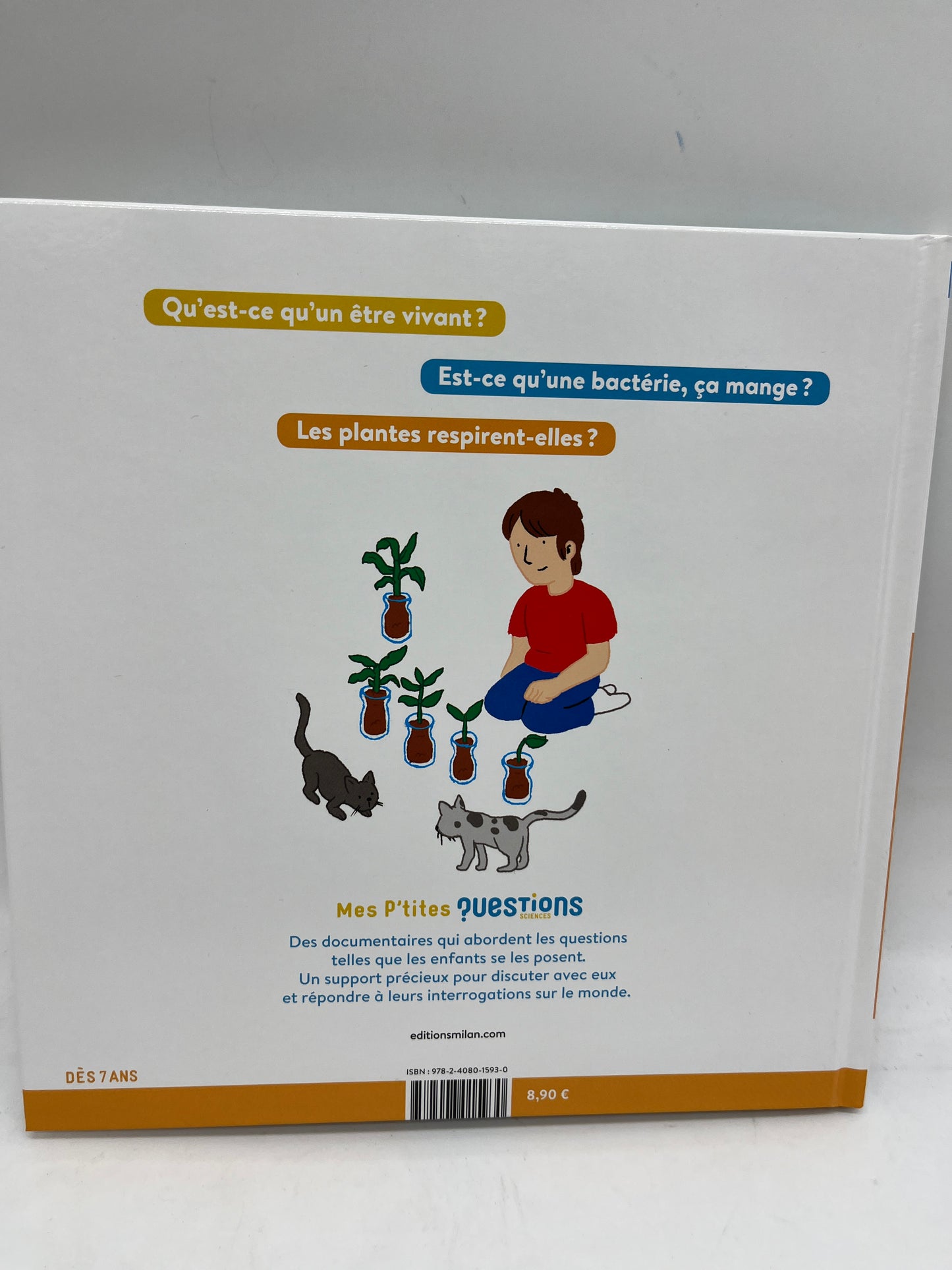 Livre histoire Mes questions thème La vie à partir de 7 ans Neuf