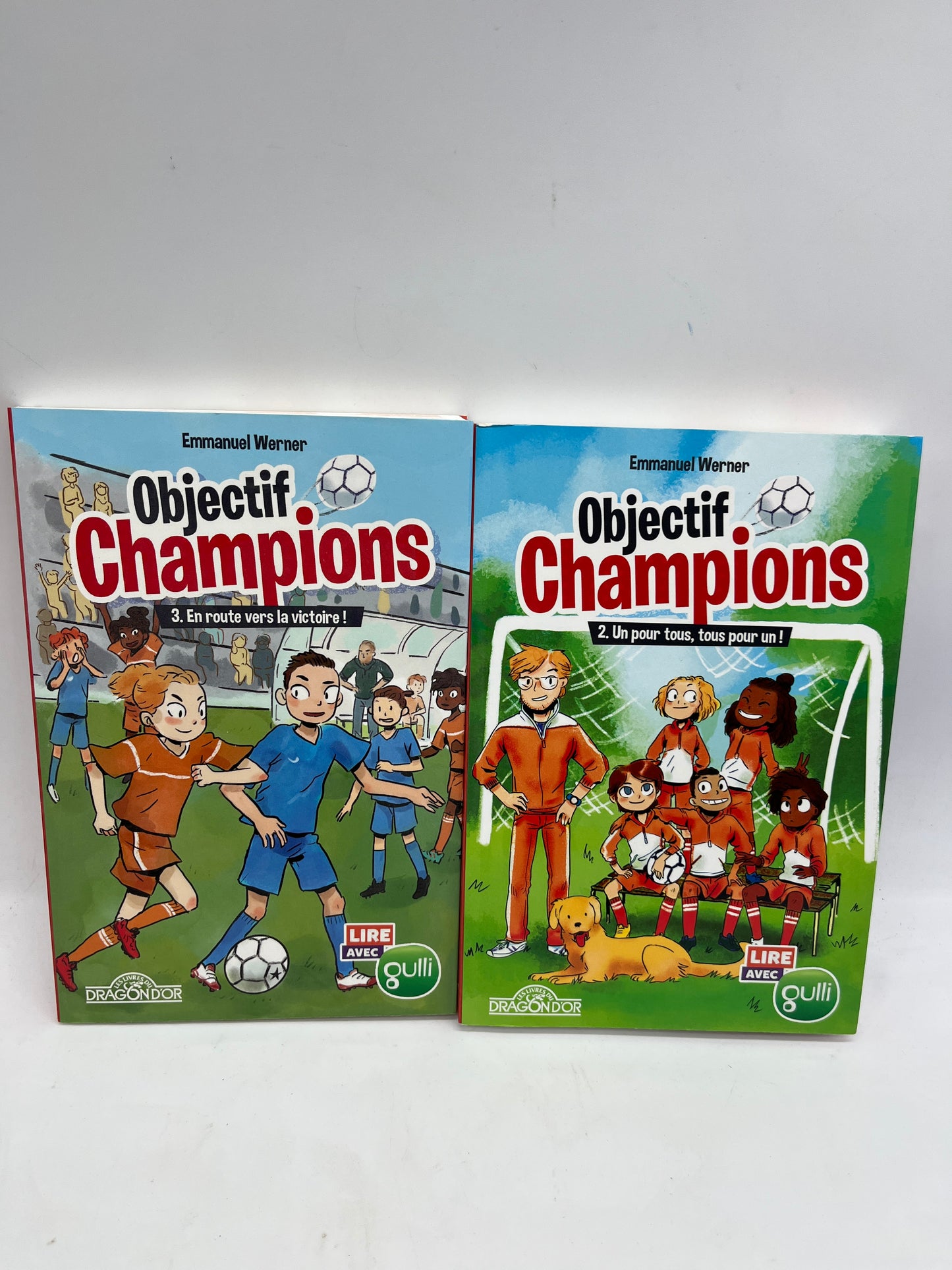 Lot de 2 livres Histoires Mes premiers romans Objectif Champion ! Neuf