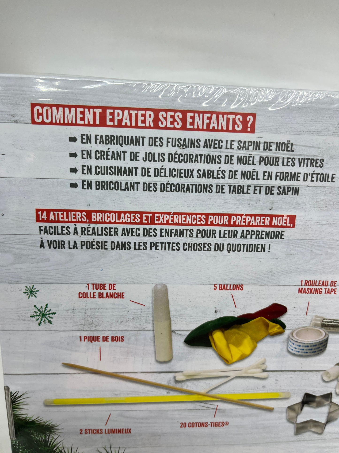 Coffret activité creative manuelle comment épater ses enfants à Noël Neuf