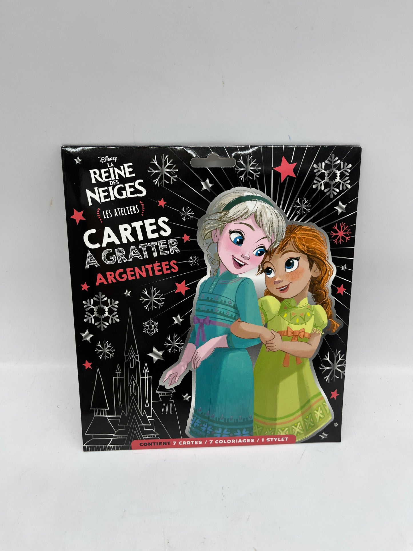 Pack de cartes à gratter Argentée Disney thème la Reine des Neiges Disney Neuf