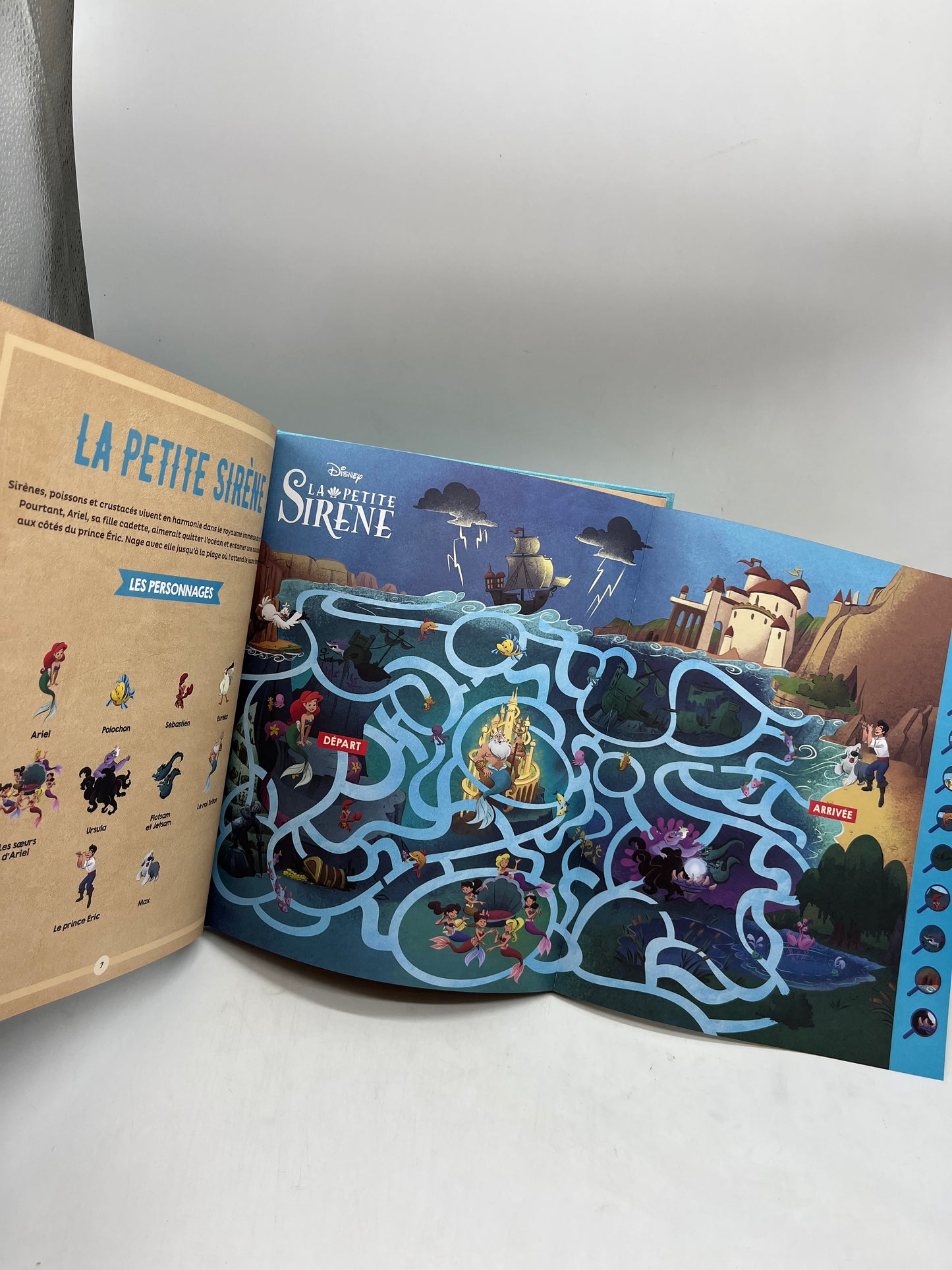 Le grand livre des labyrinthes Disney Découvre 20 dédales extraordinaire Neuf