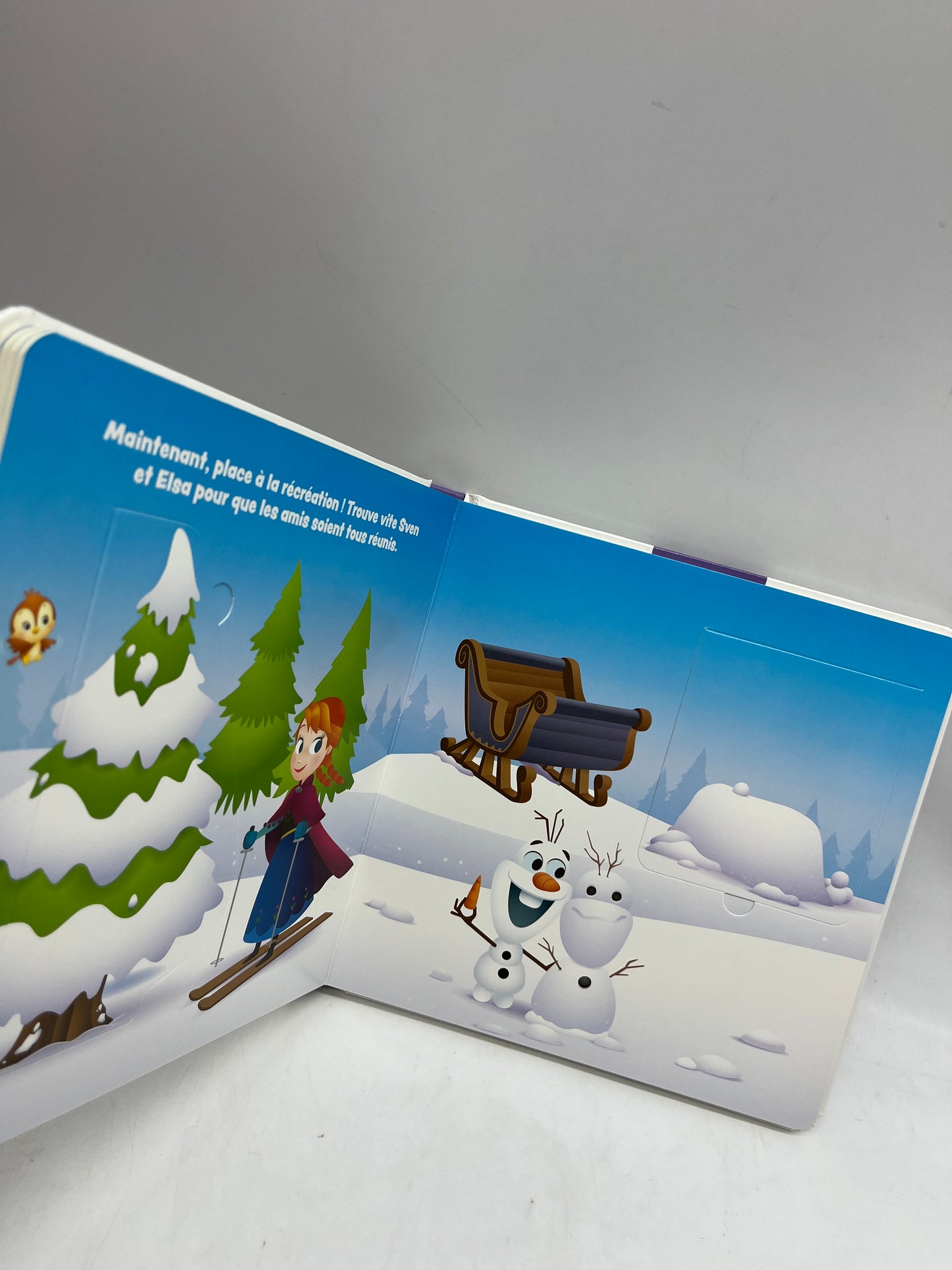 Mon Livre Puzzle Disney Baby avec ses histoires personnages à replacer Neuf ! Une journée en Hiver