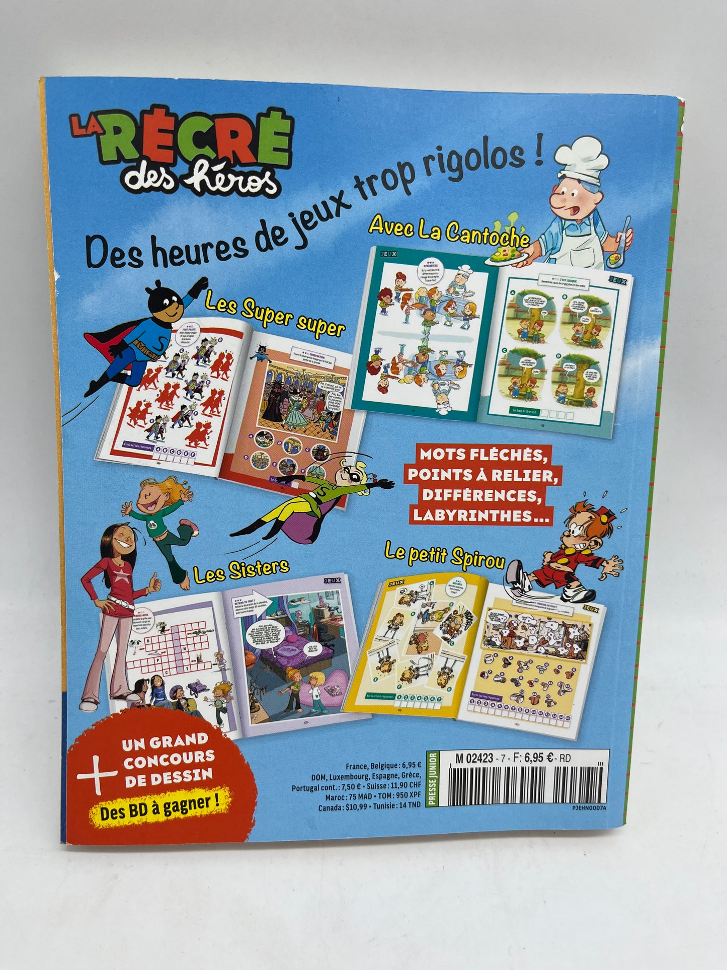 Magazine livre d’activité la recrée des heros Ariol Bande dessinée jeux activité !  Idéal 7/12 ans   Prix boutique : 6€95