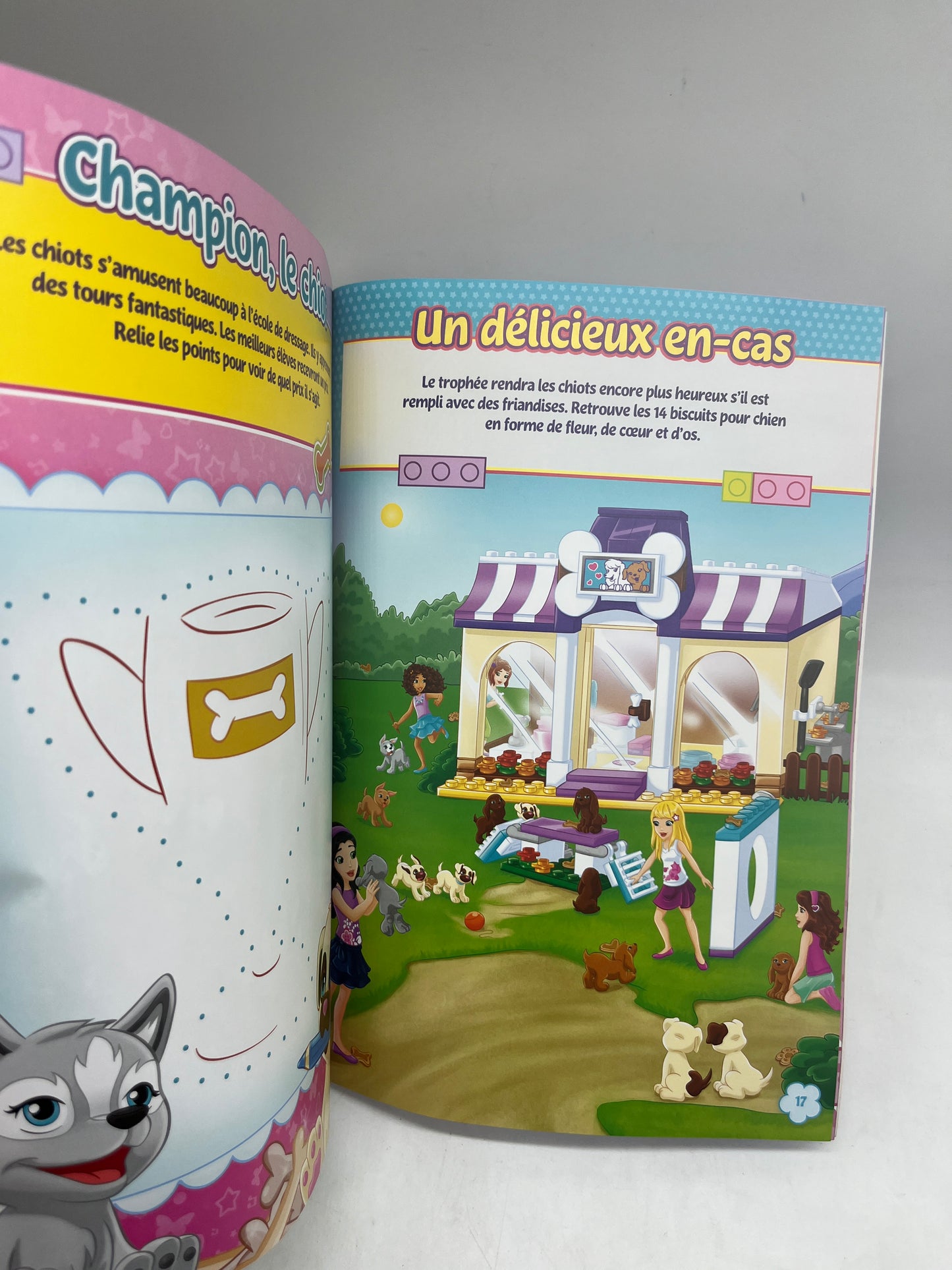 livre d’activité Magazine Lego Friends Une journée de rêve  ! avec sa construction Neuf !