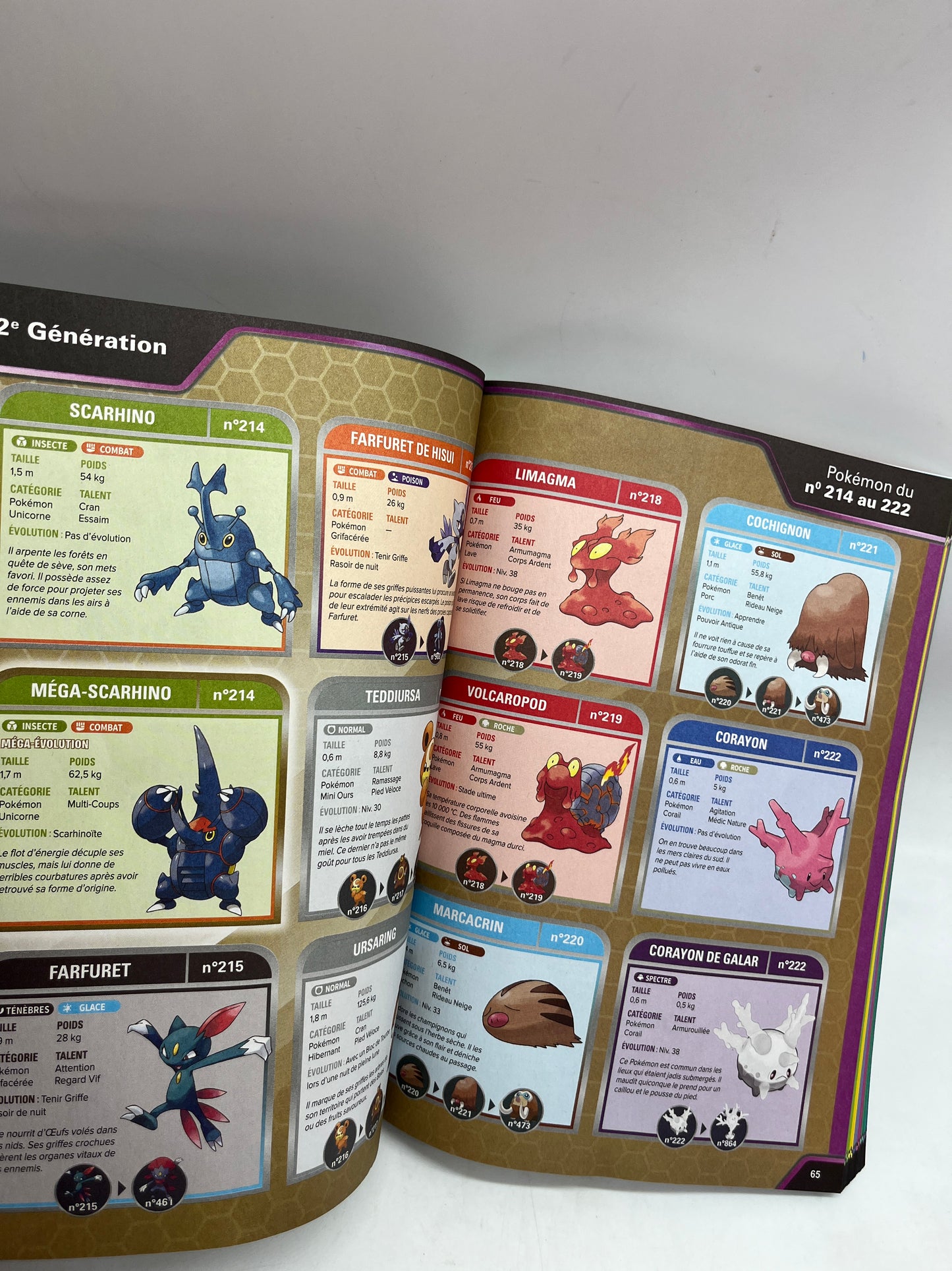 Livre d’activité Magazine Le grand guide Pokémon le guide Ultime avec + de 1008 pokemons 9 eme génération Neuf !!