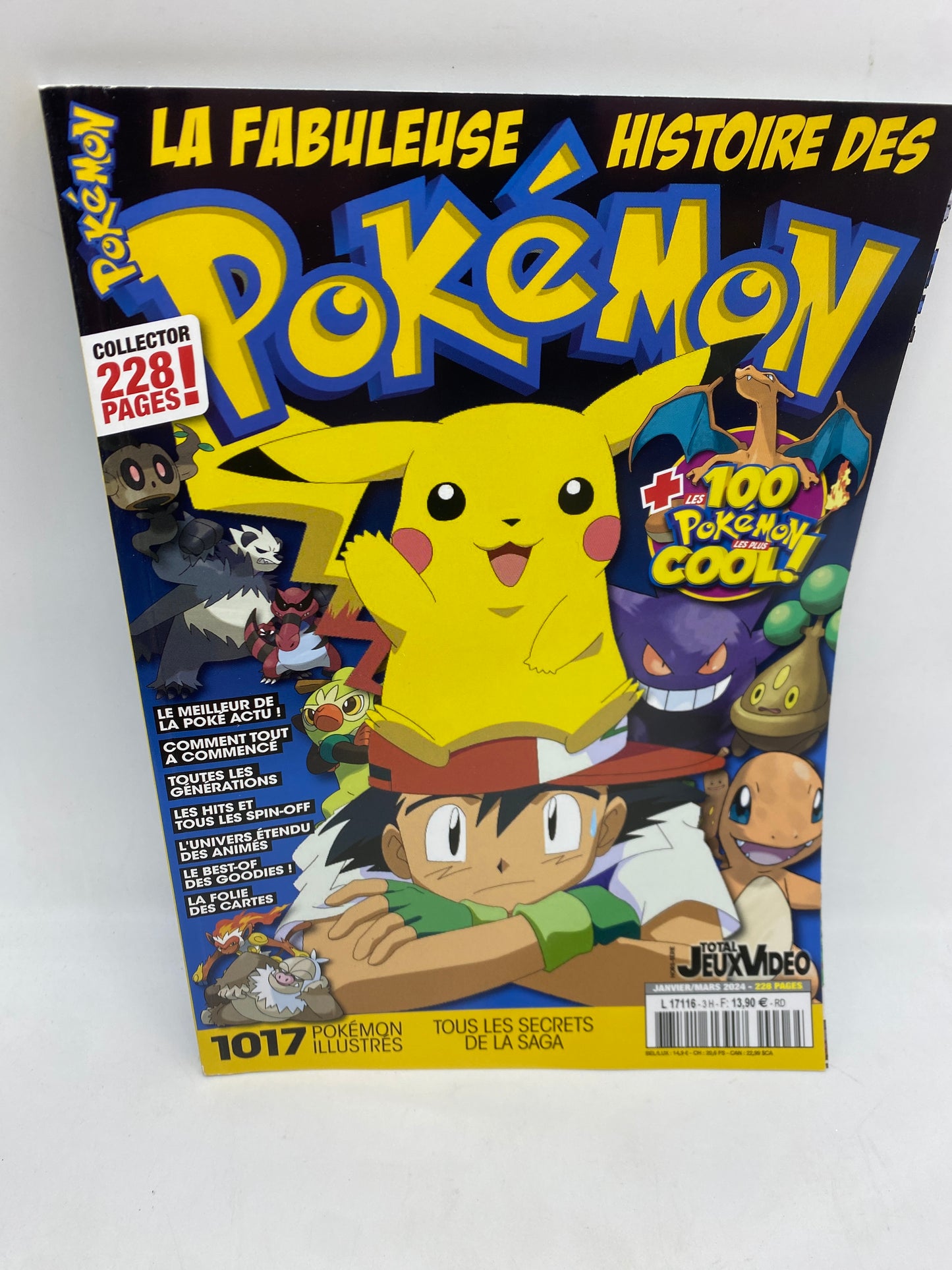 Livre  Magazine Le grand guide Pokémon La fabuleuse histoire Pokémon 2024 Neuf !!