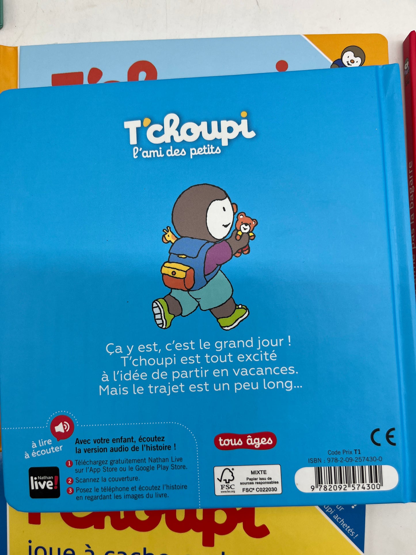 Lot de 10 Livres histoires T'choupi à lire et à écouter Neuf Les livres sont neuf jamais ouvert !