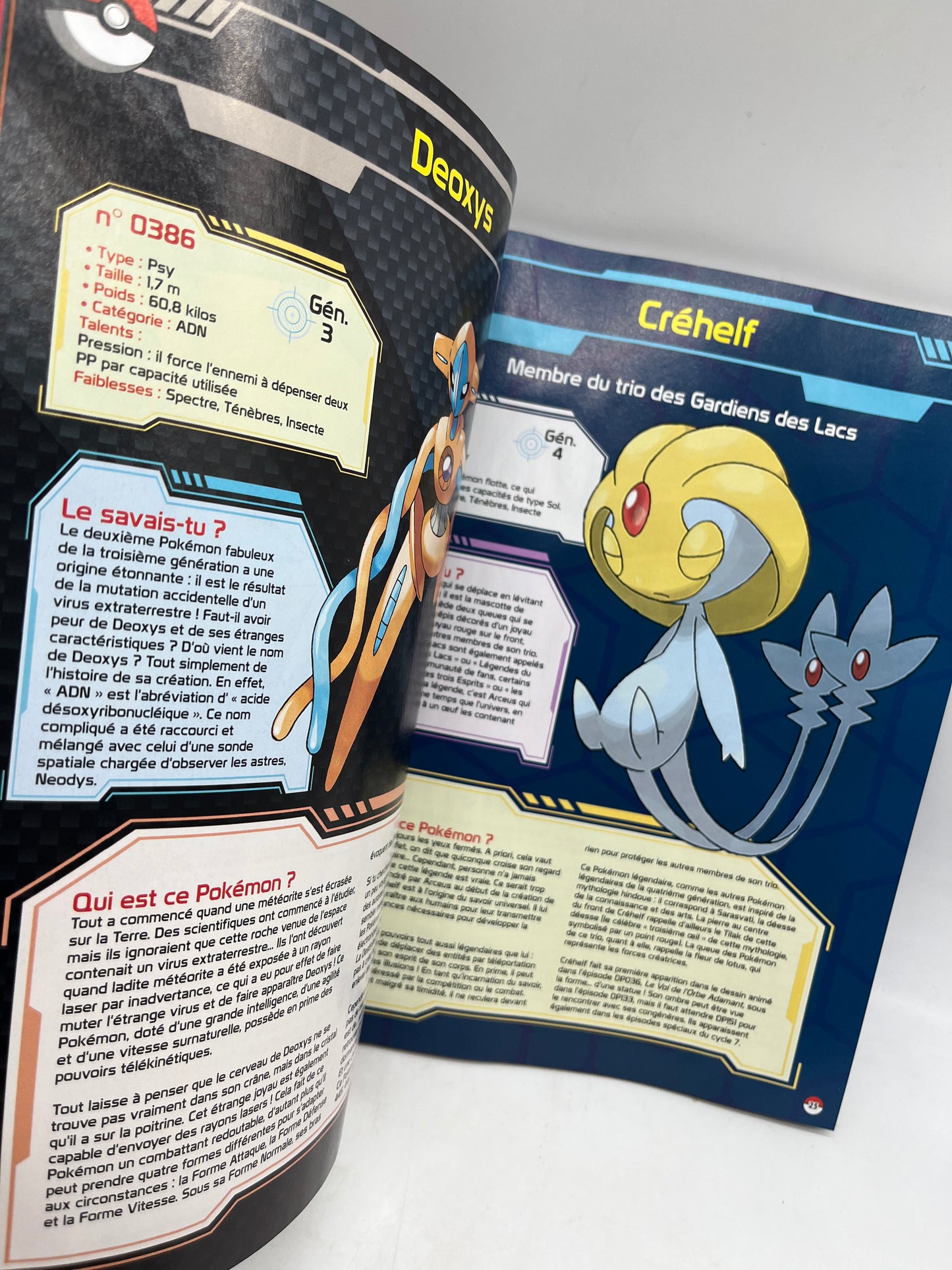 Livre d’activité Magazine Le Guide dès Pokémon spécial Pokémon Légendaire Neuf