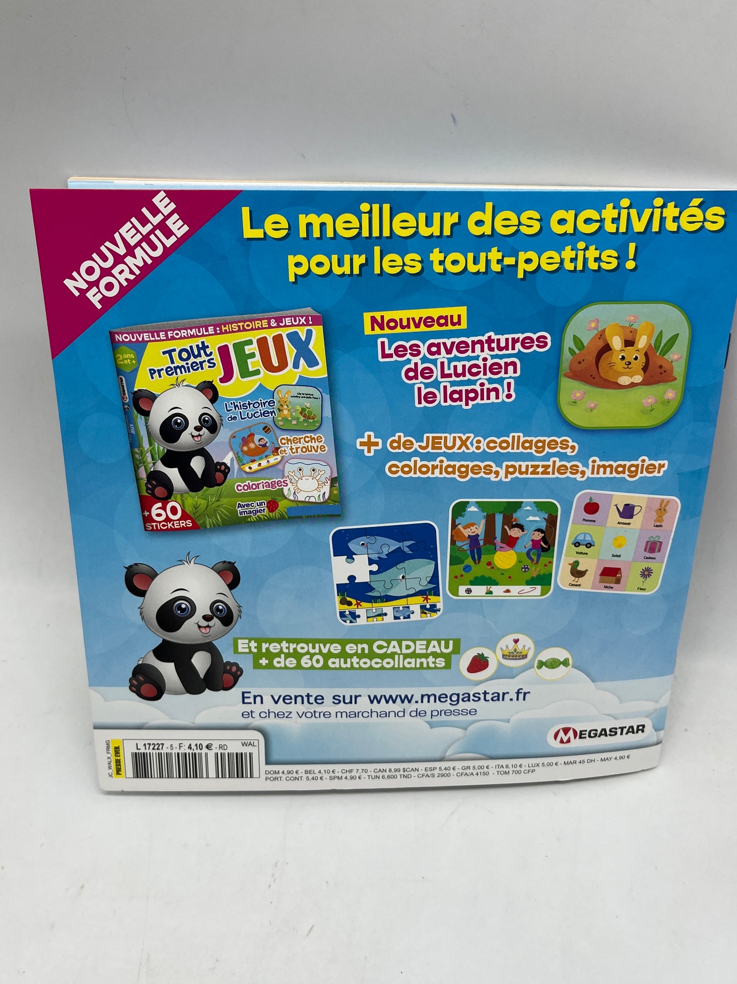 livre d’activité Magazine Mes toutes premières licornes  dès 2 ans avec ses crayons de couleurs Neuf !