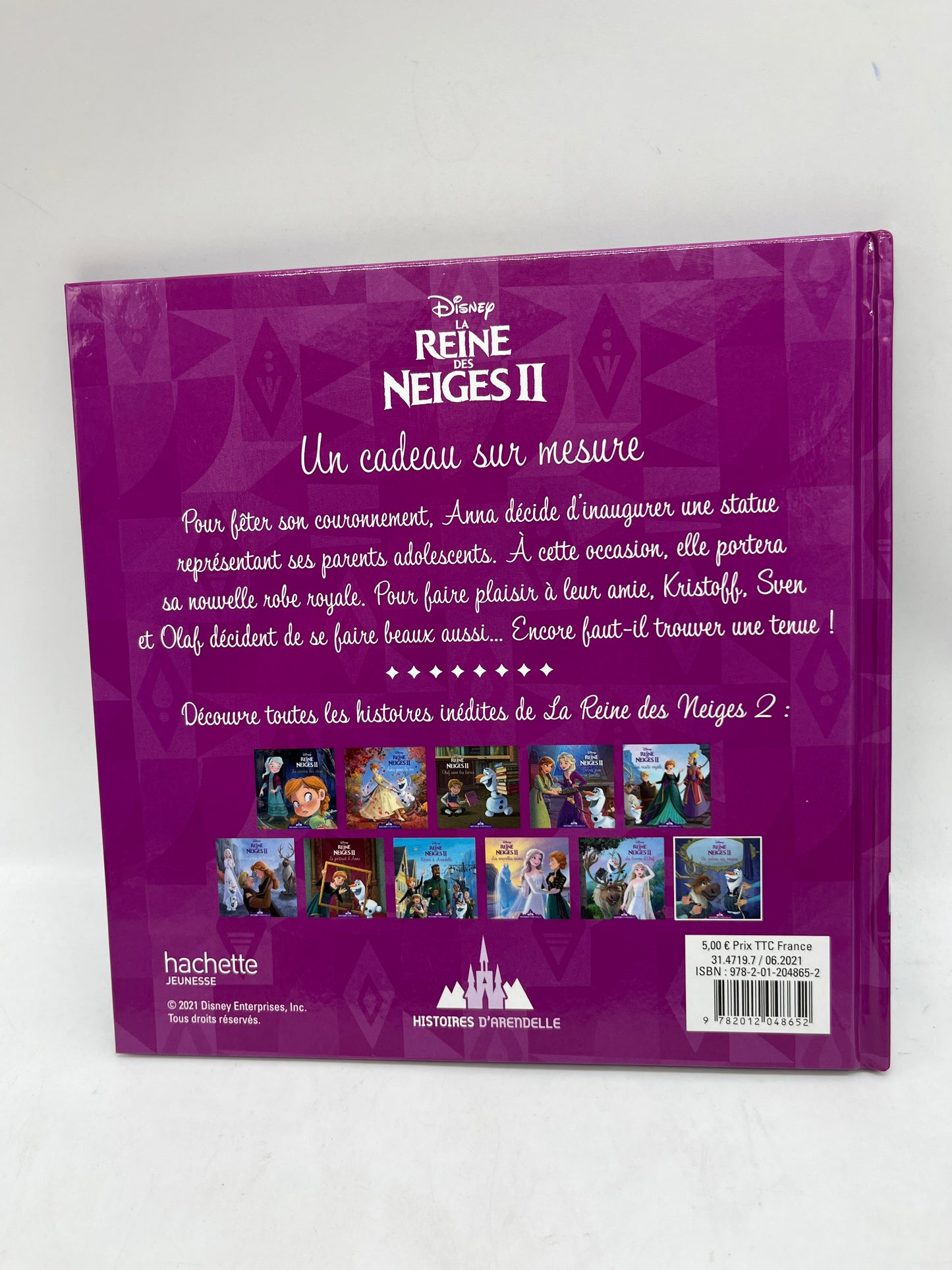 Livre Histoires Disney Princesses La reine des neiges 2 Un cadeau sur mesure Neuf