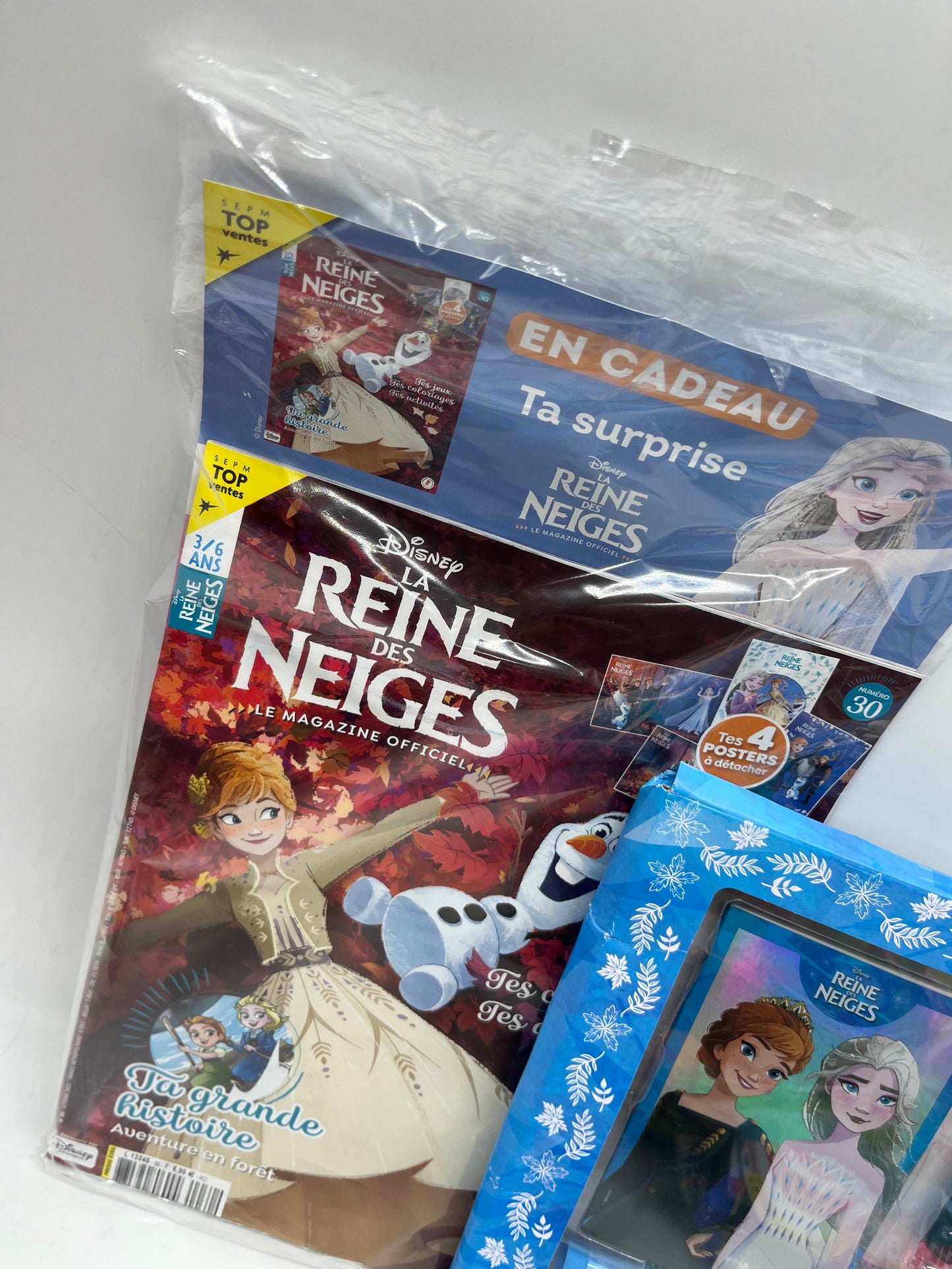 Livre d’activité Magazines Disney princesse Reine des neiges avec son set créatif  Neuf