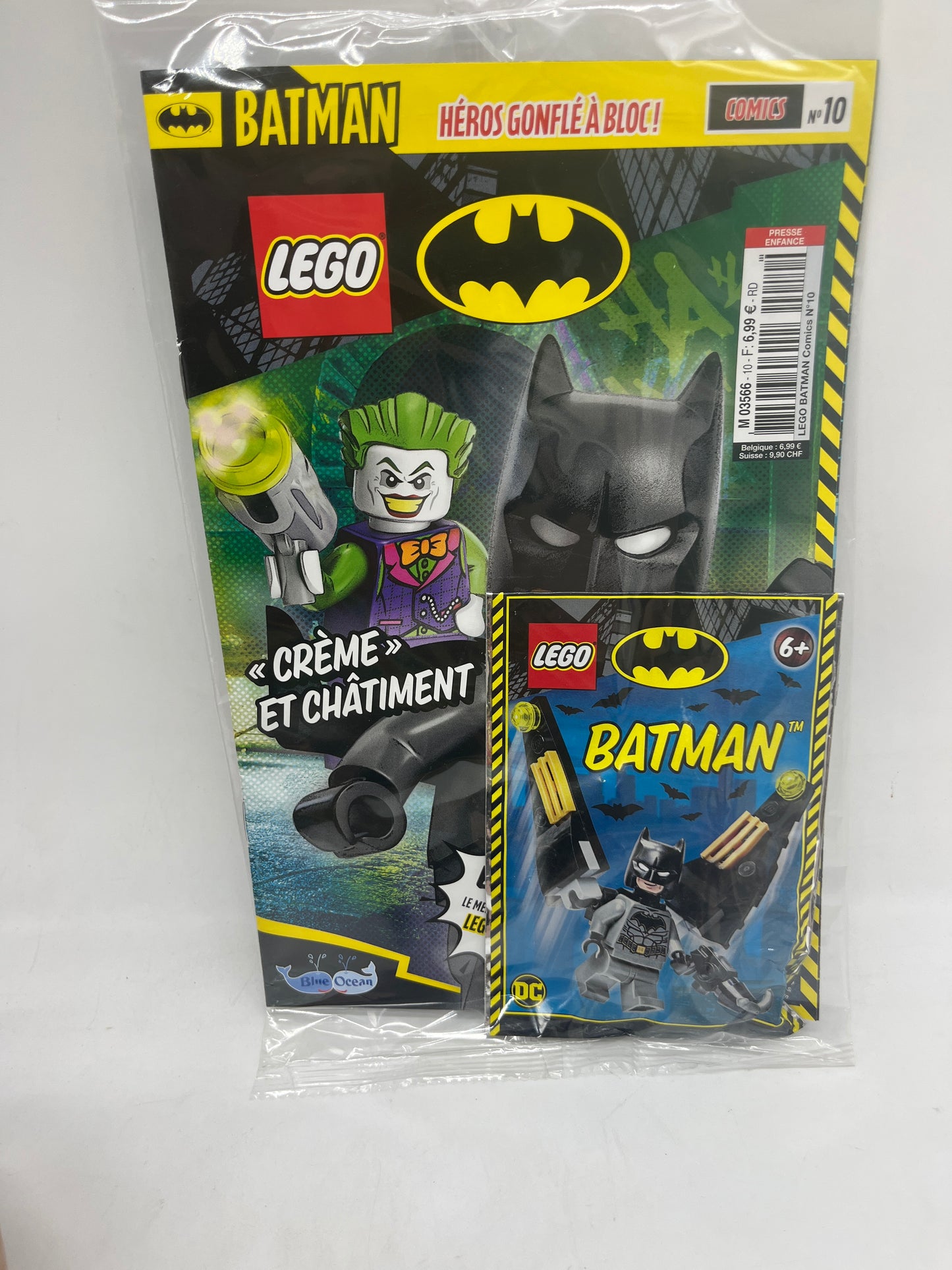 livre d’activité Magazine Lego avenger Batman avec sa mini Figurine Batman neuf