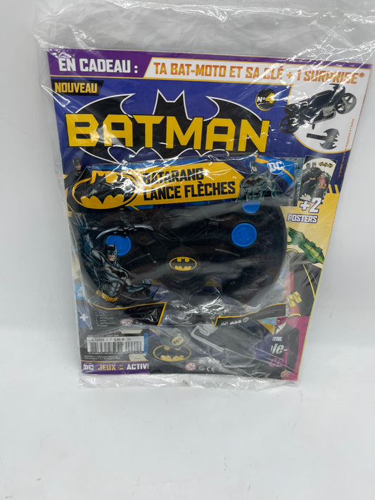 Livre d’activité magazines Disney Batman Marvel avec sa bat moto et sa clef Neuf