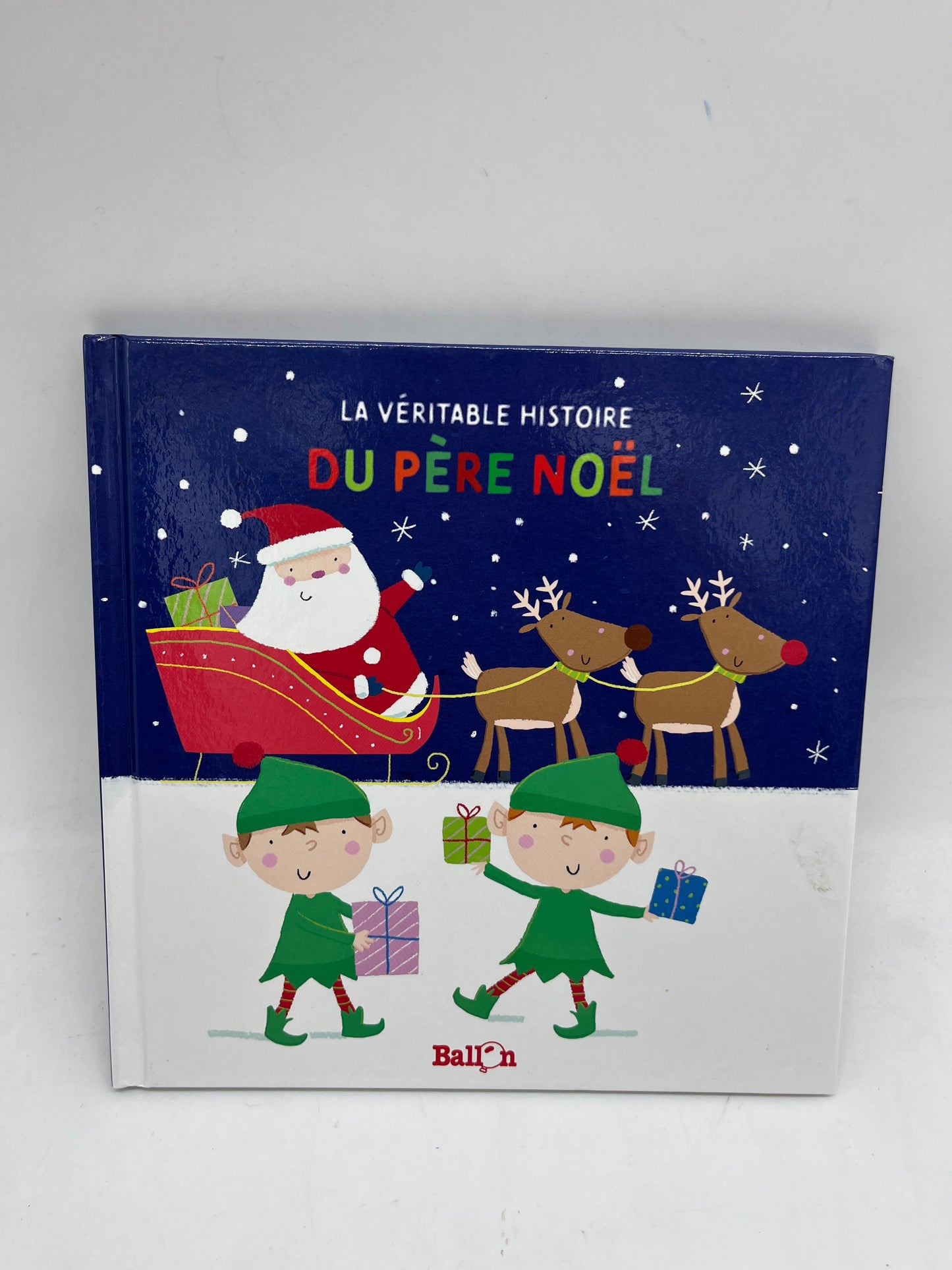 Livre de Noël  La véritable histoire du Père Noël Neuf