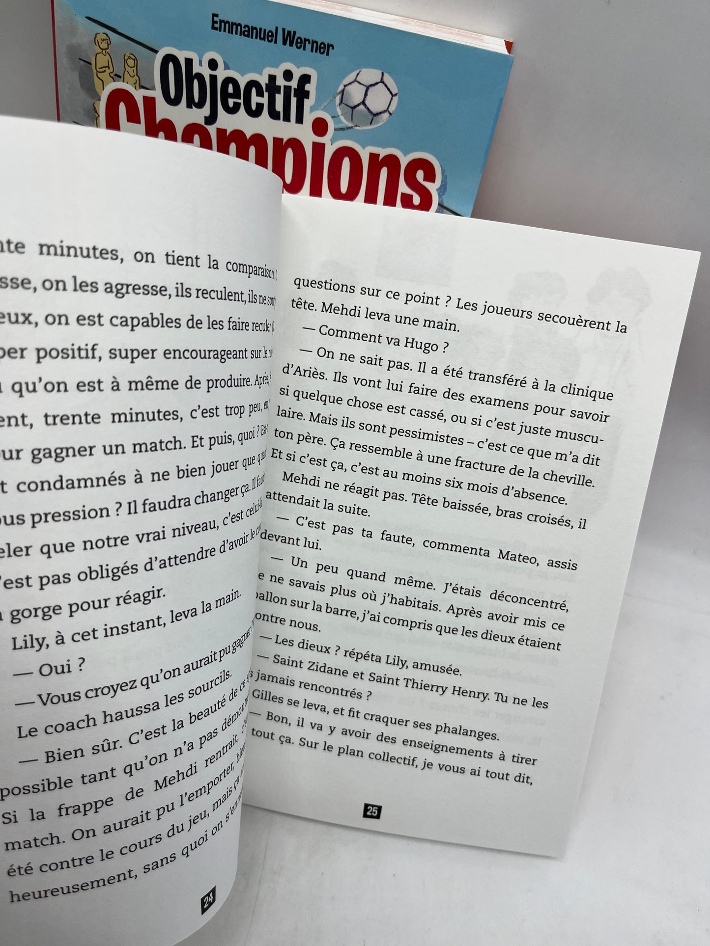 Lot de 2 livres Histoires Mes premiers romans Objectif Champion ! Neuf