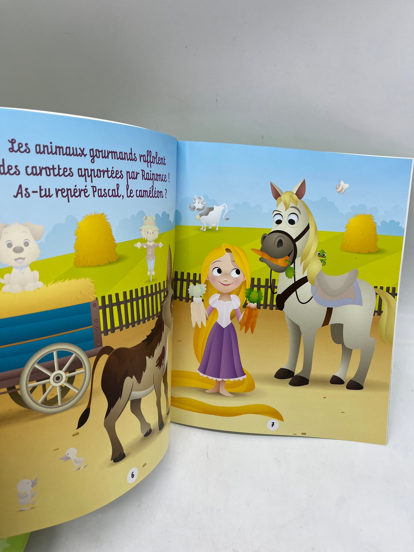 Magazine livre d’activité Disney Baby Mes premiers collages thème la Ferme Histoire jeu activité Neuf