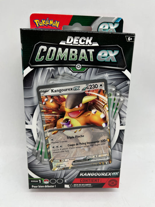 Deck de combat EX Pokémon avec 60 cartes modéle Kangourex Neuf scellé