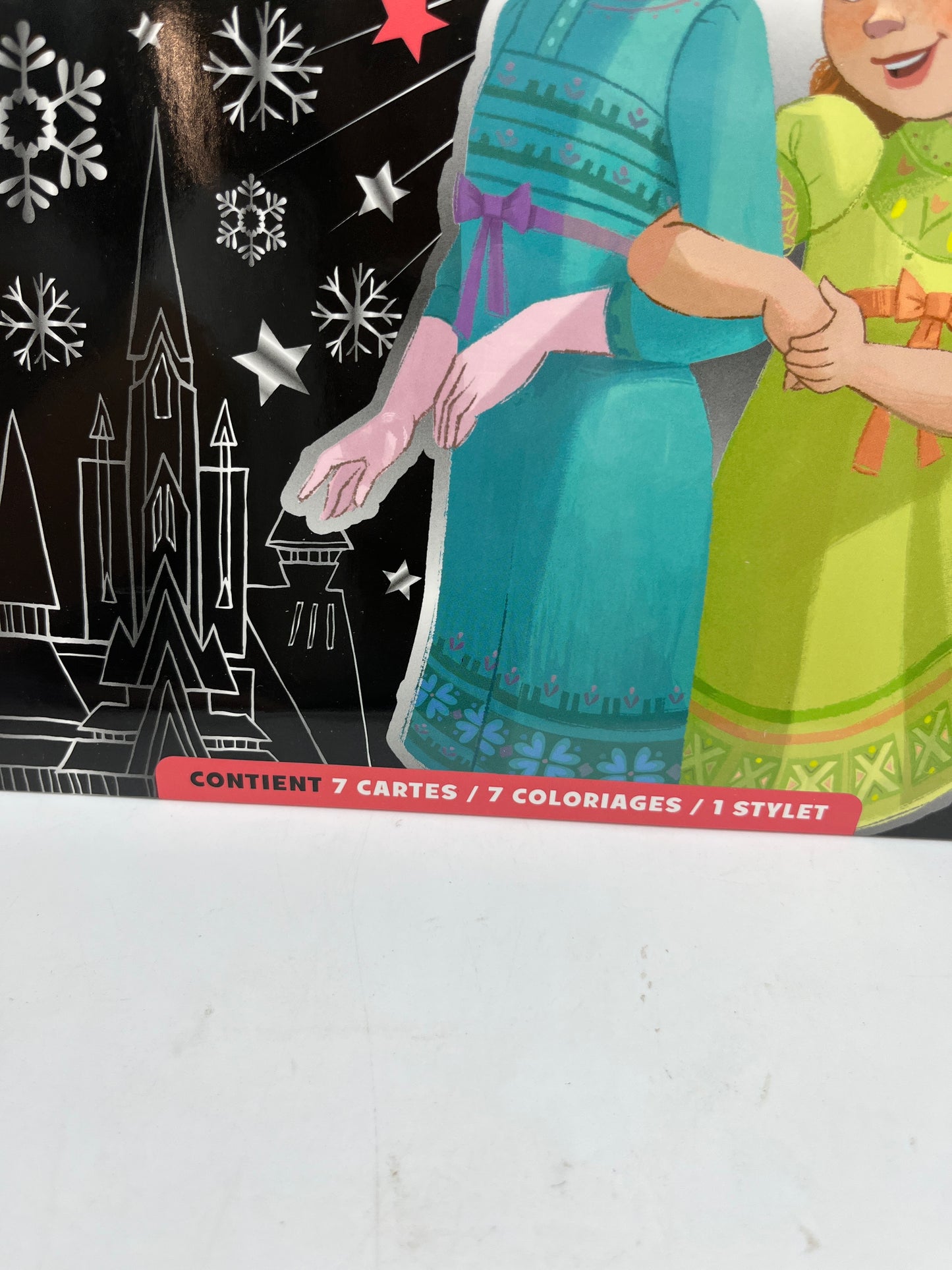 Pack de cartes à gratter Argentée Disney thème la Reine des Neiges Disney Neuf