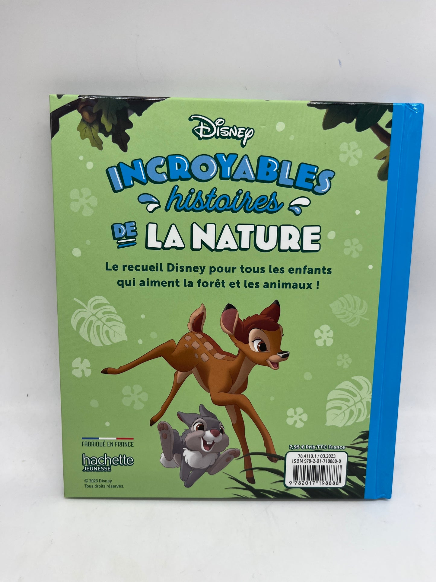 Livre histoire Disney incroyable Histoires de la nature spécial forêt et animaux Neuf