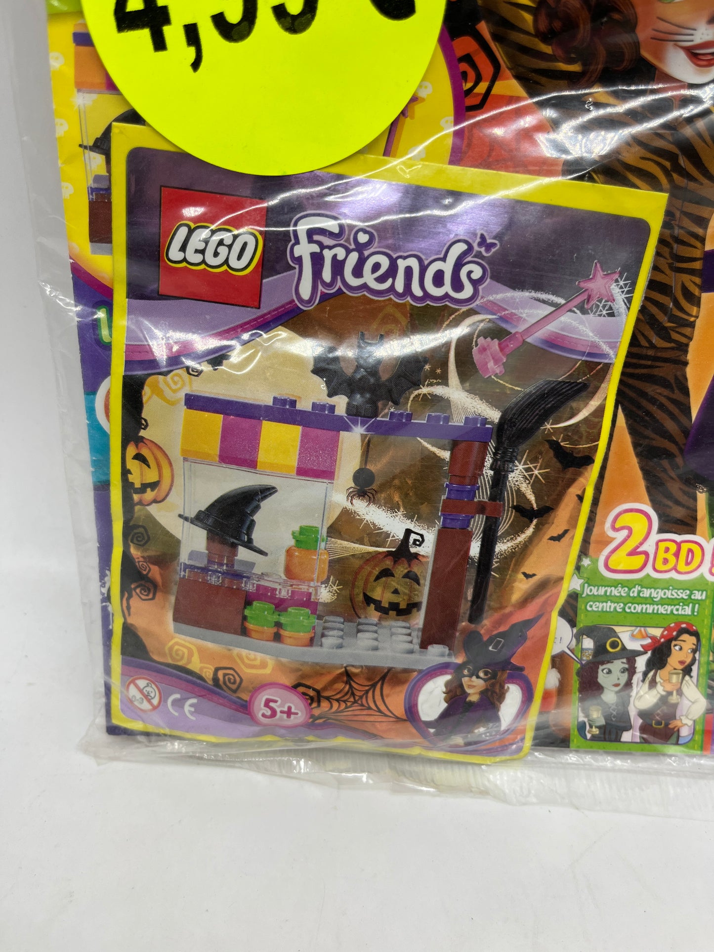 livre d’activité Magazine Lego Friends  avec son sachet à construire numéro 4 Neuf