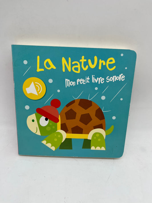 Livre Sonore Mon petit livre sonore thème la nature! Neuf édition Tam tam Jeunesse