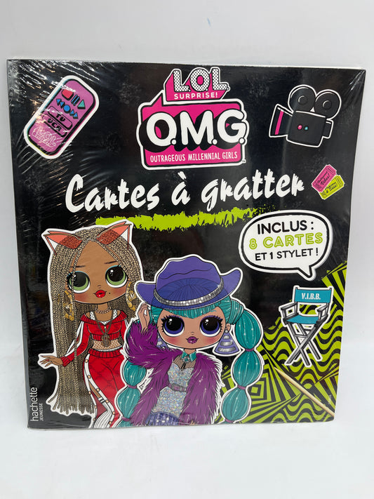 Pack de 8 cartes à gratter Disney  L.O.L surprise poupée Neuf