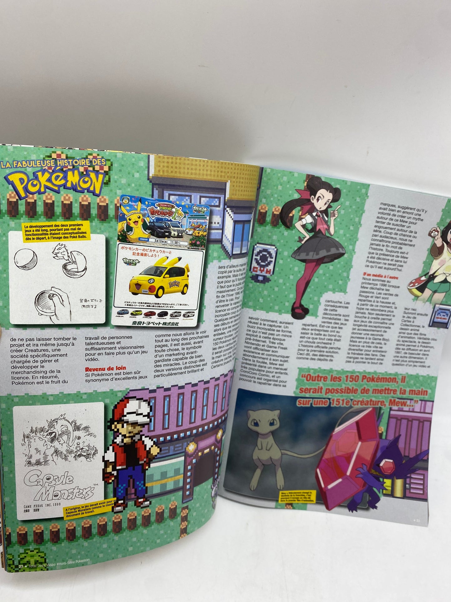 Livre  Magazine Le grand guide Pokémon La fabuleuse histoire Pokémon 2024 Neuf !!