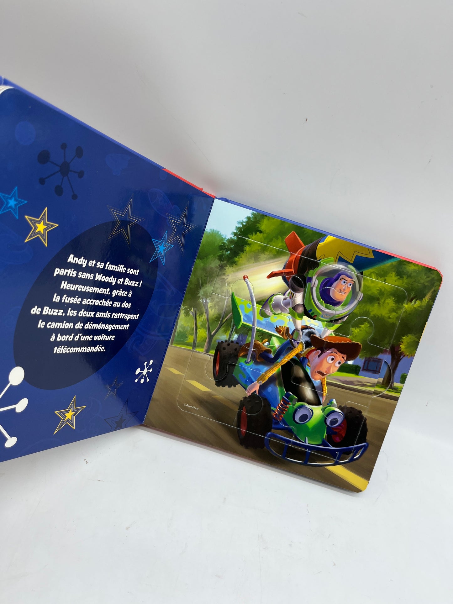 Mon Petit Livre Puzzle Disney thème Les véhicules avec ses 5 de 9 pièces Neuf ! cars