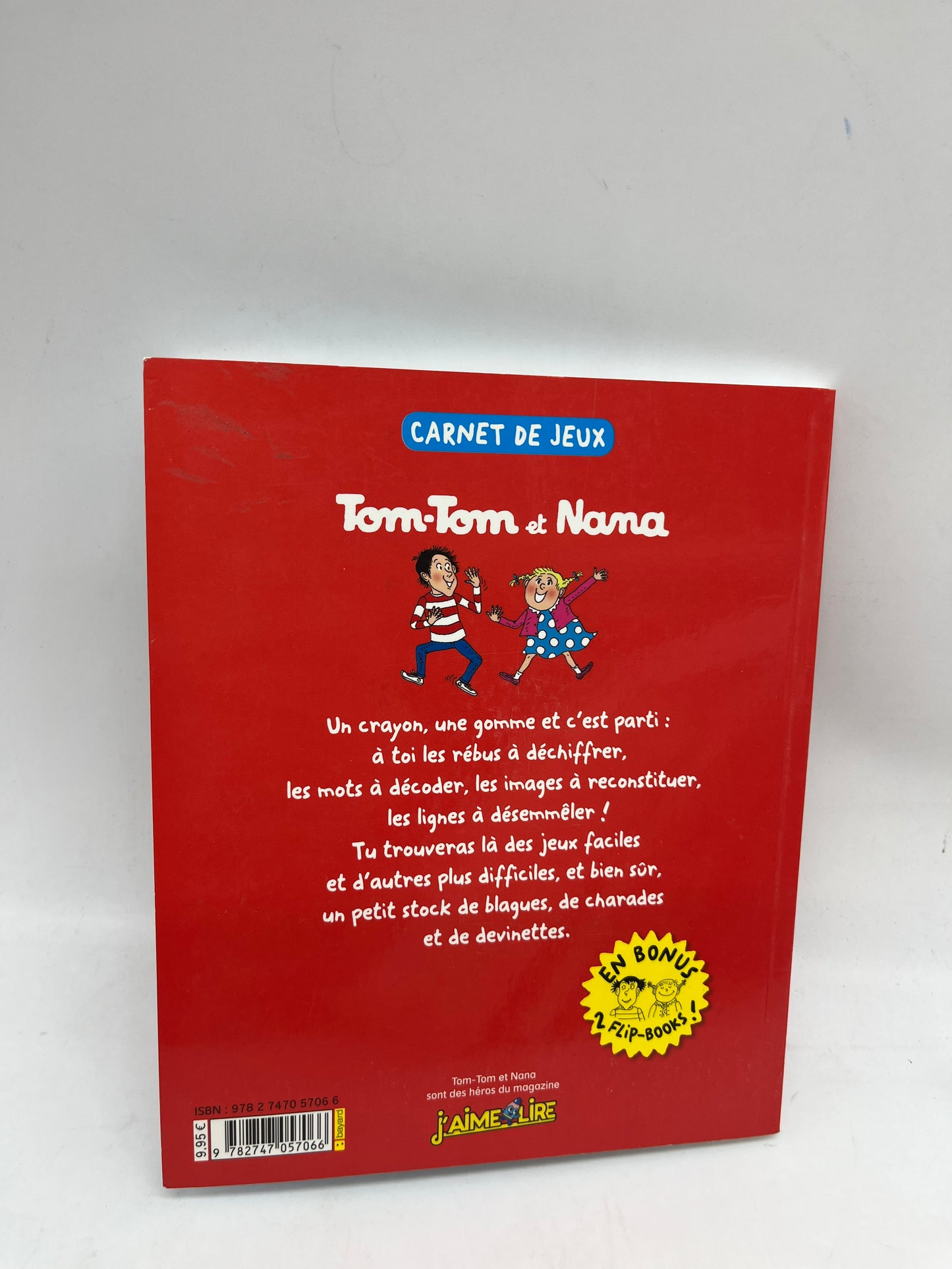 Livre  Tom-tom et nana Rebus blague et compagnie mini jeux BD Neuf