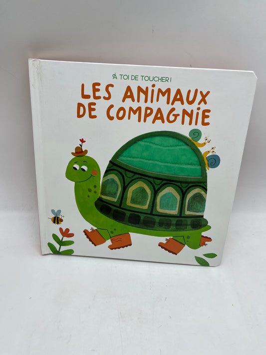 Livre histoire à toi de toucher modèle les animaux de compagnie  tam tam edition Neuf