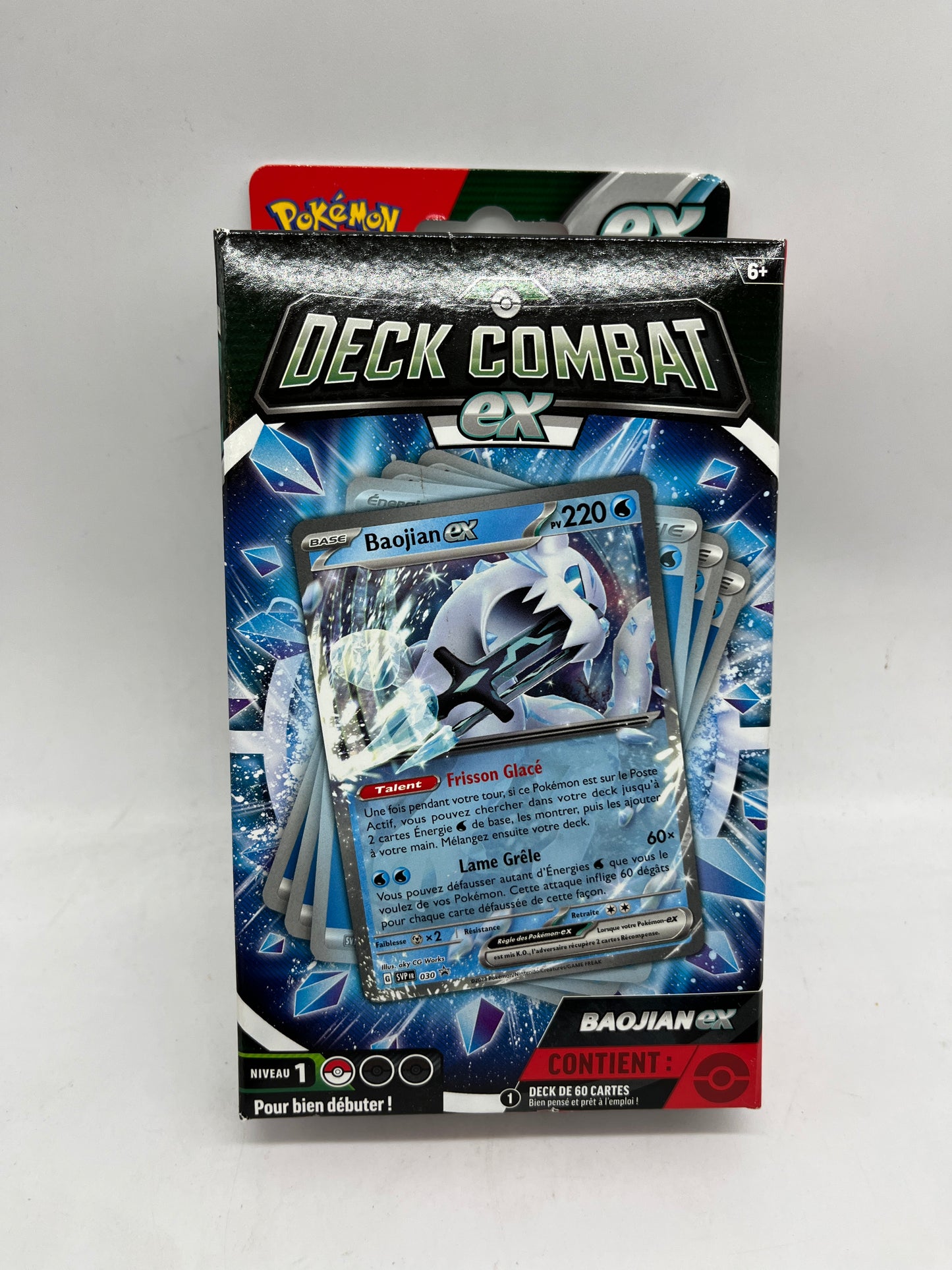 Deck de combat EX Pokémon avec 60 cartes modéle Boajian Neuf scellé