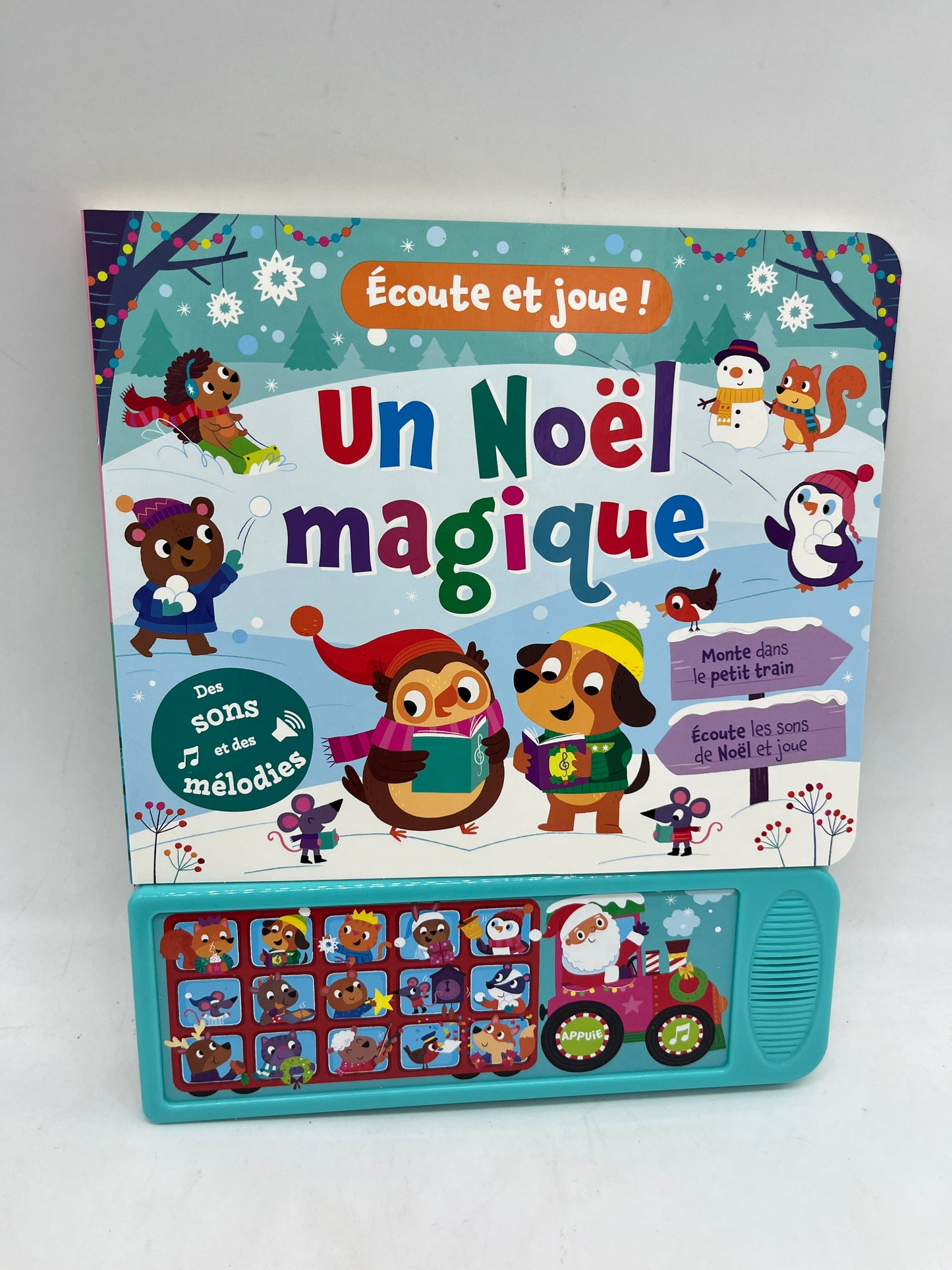 Livre Sonore Un Noël  magique Neuf !   Écoute et joue Neuf