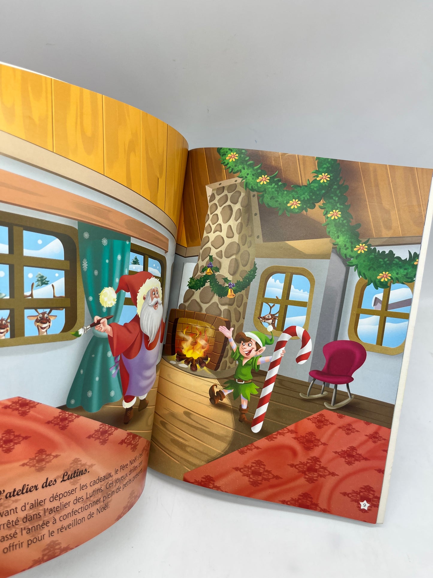livre d’activités Spécial Noël avec ces 500 autocollants et 12 grandes scènes à décorer neuf