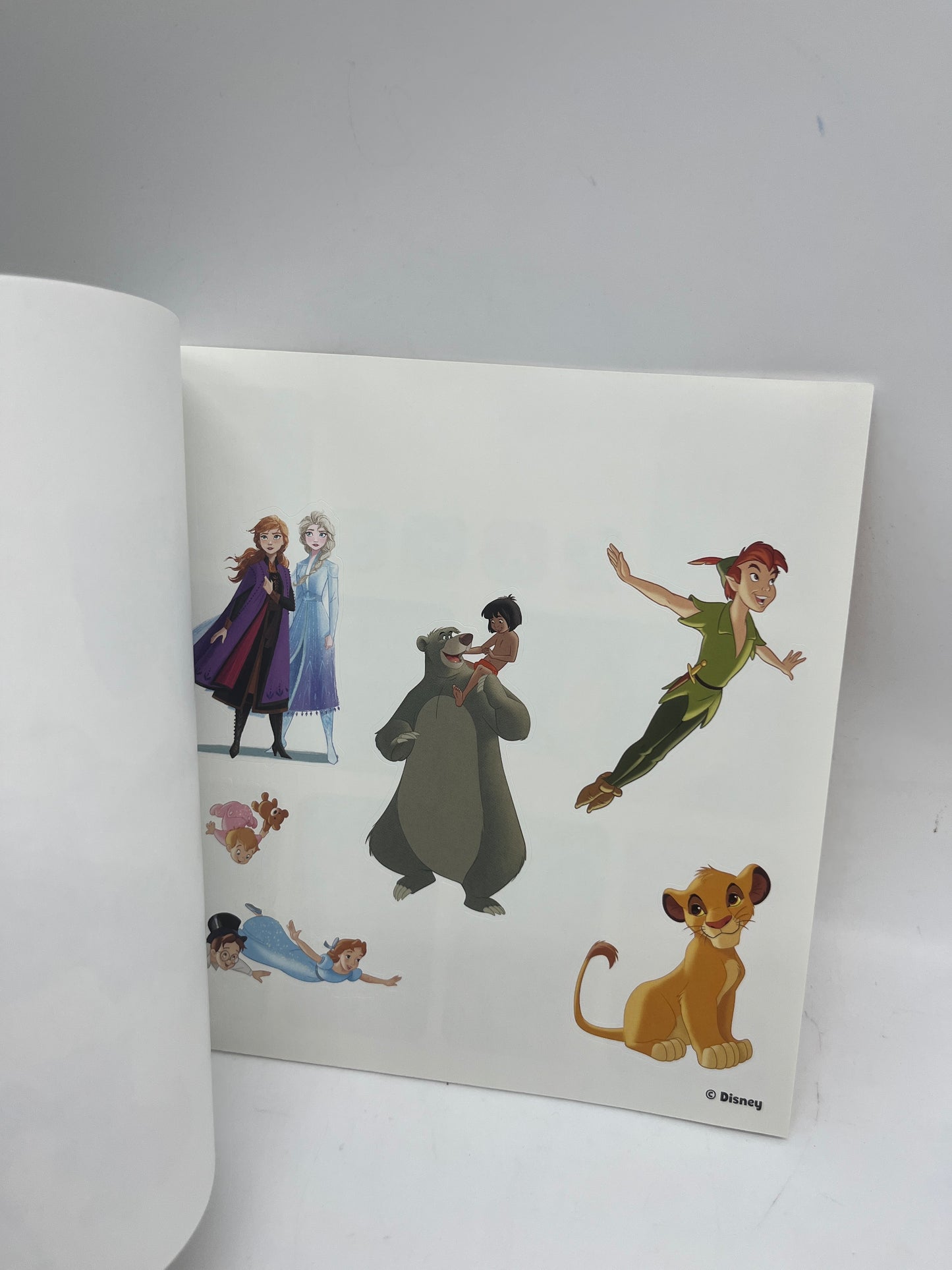 Livre d’activité Magazine Mon cahier de coloriage et stockers Disney Neuf