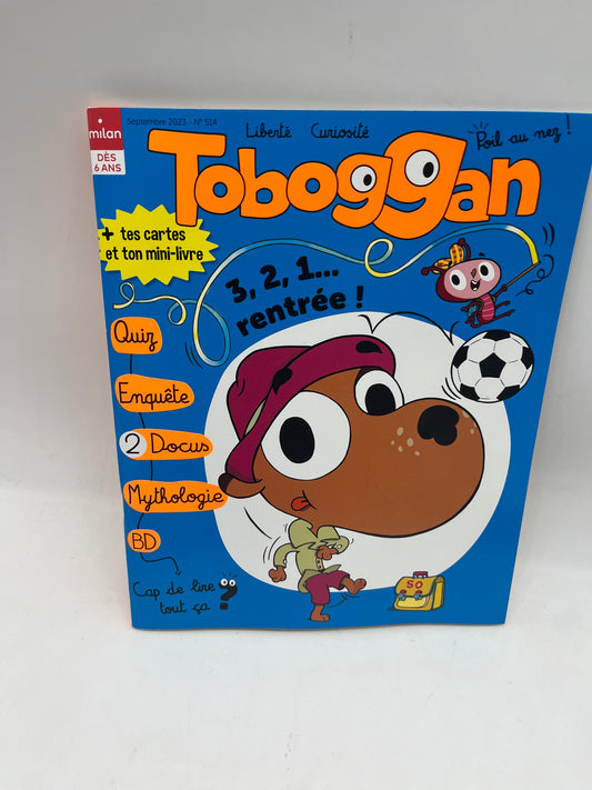 livre d’activite magazine  Toboggan  3/2/1 … rentrée ! Neuf