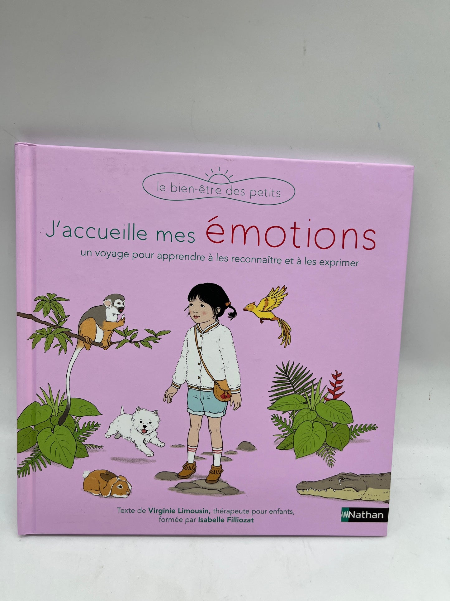 Livre J’acceuille mes émotions apprendre à reconnaître ces émotions type Montessori Neuf