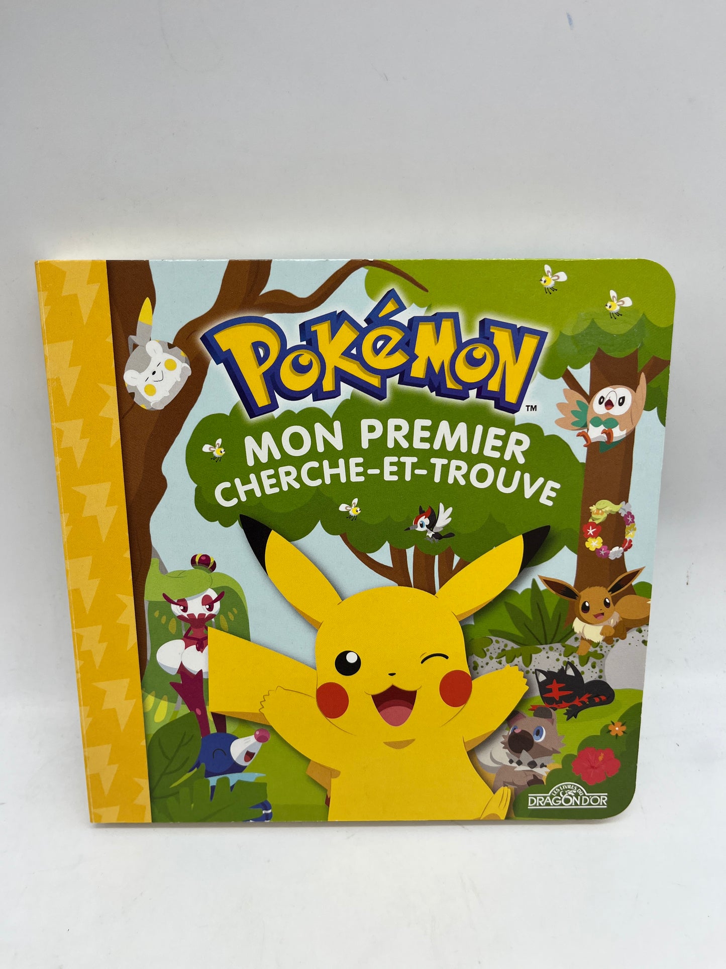 livre Mon premier Cherche et trouve Pokémon modèle Pikachu tout cartonné Neuf