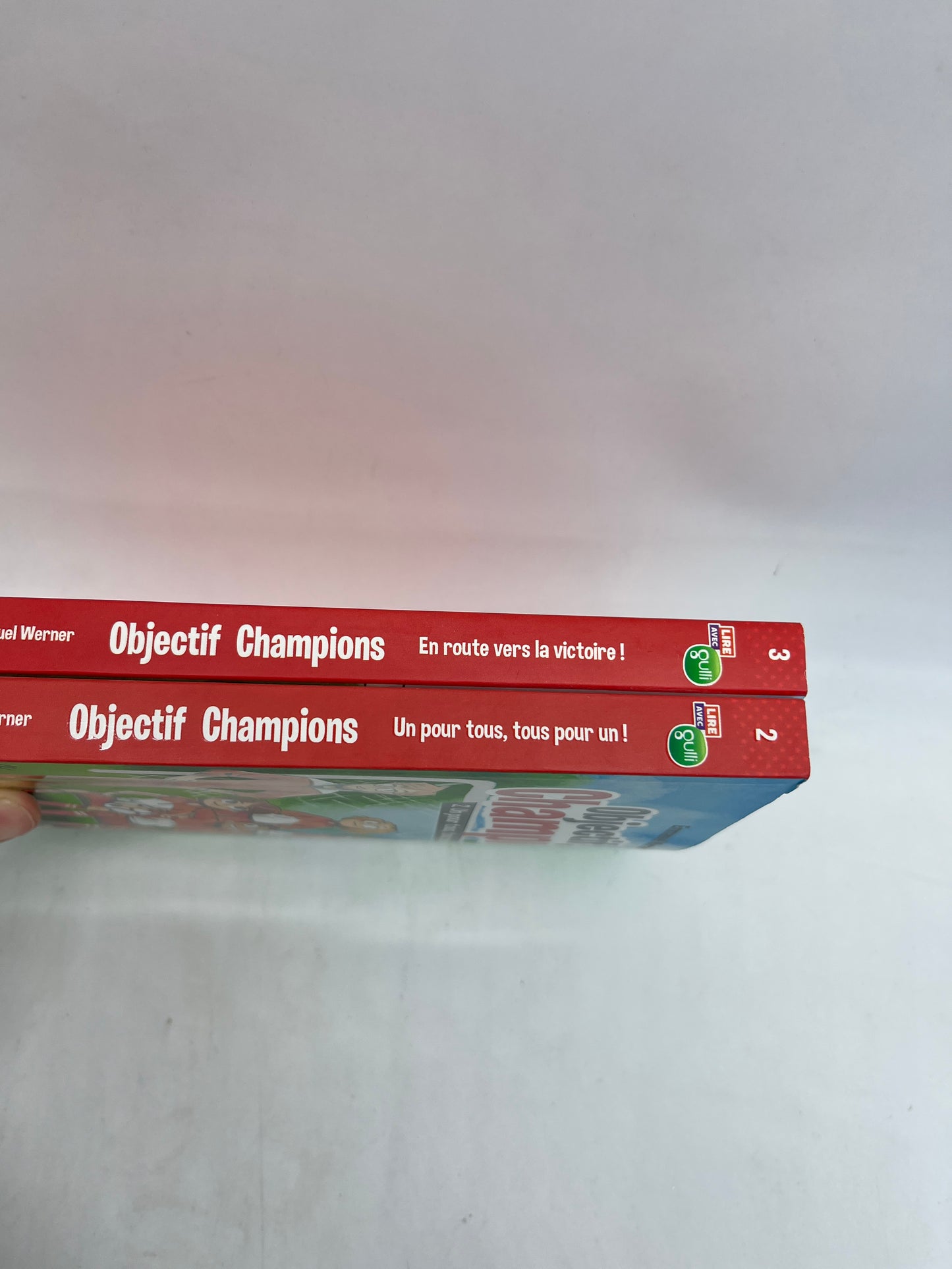 Lot de 2 livres Histoires Mes premiers romans Objectif Champion ! Neuf