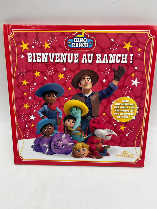 Livre histoire disney DINO RANCH Bienvenue au ranch!  Neuf Dinosaure