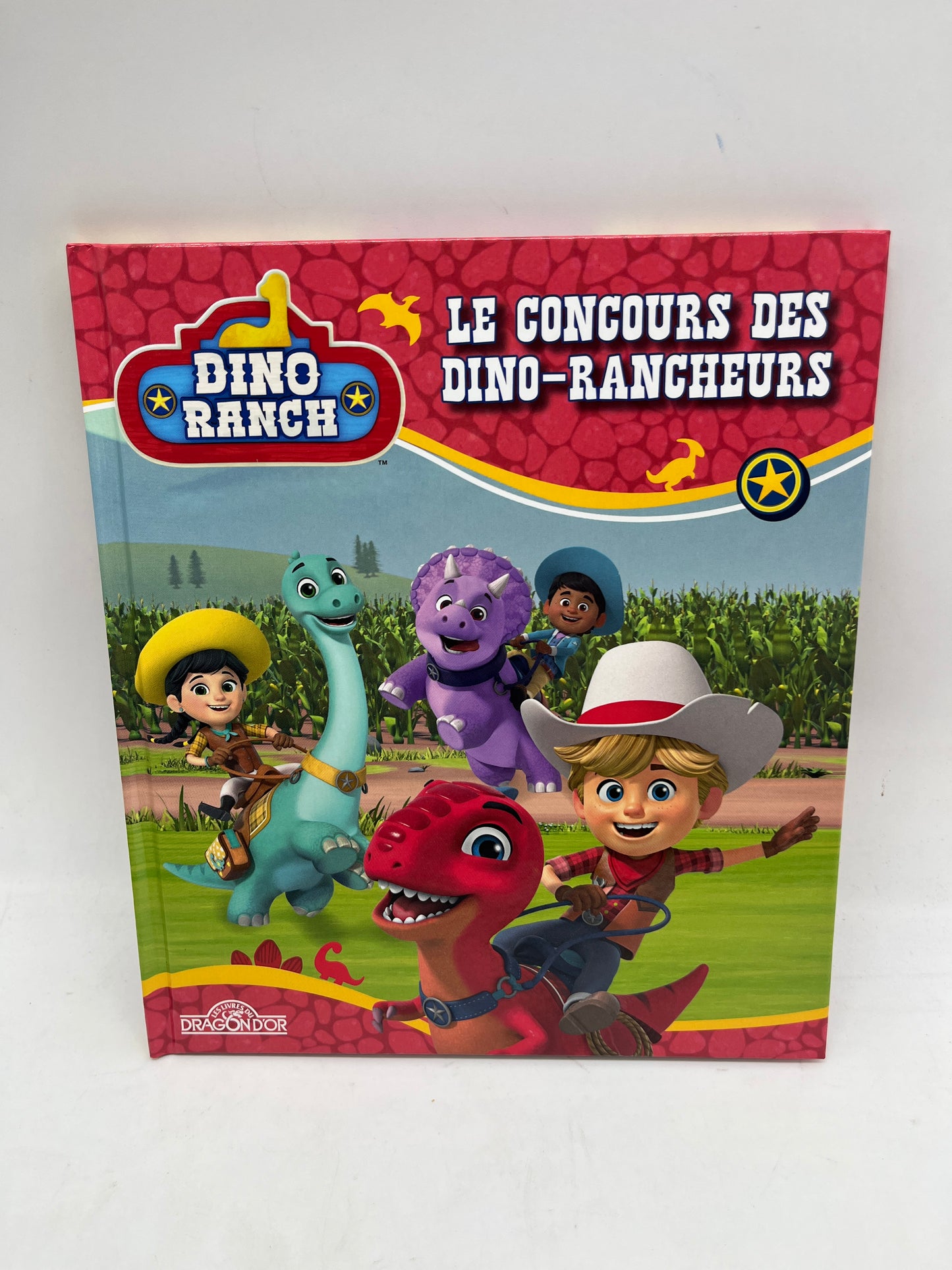 Livre histoire Disney DINO RANCH  Le concours des DINO-Rancheurs  Neuf Dinosaure