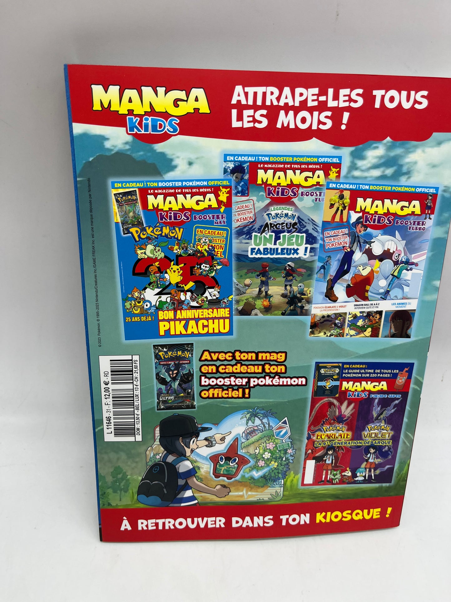 Livre d’activité Magazine Le grand guide Pokémon le guide Ultime avec + de 1008 pokemons 9 eme génération Neuf !!