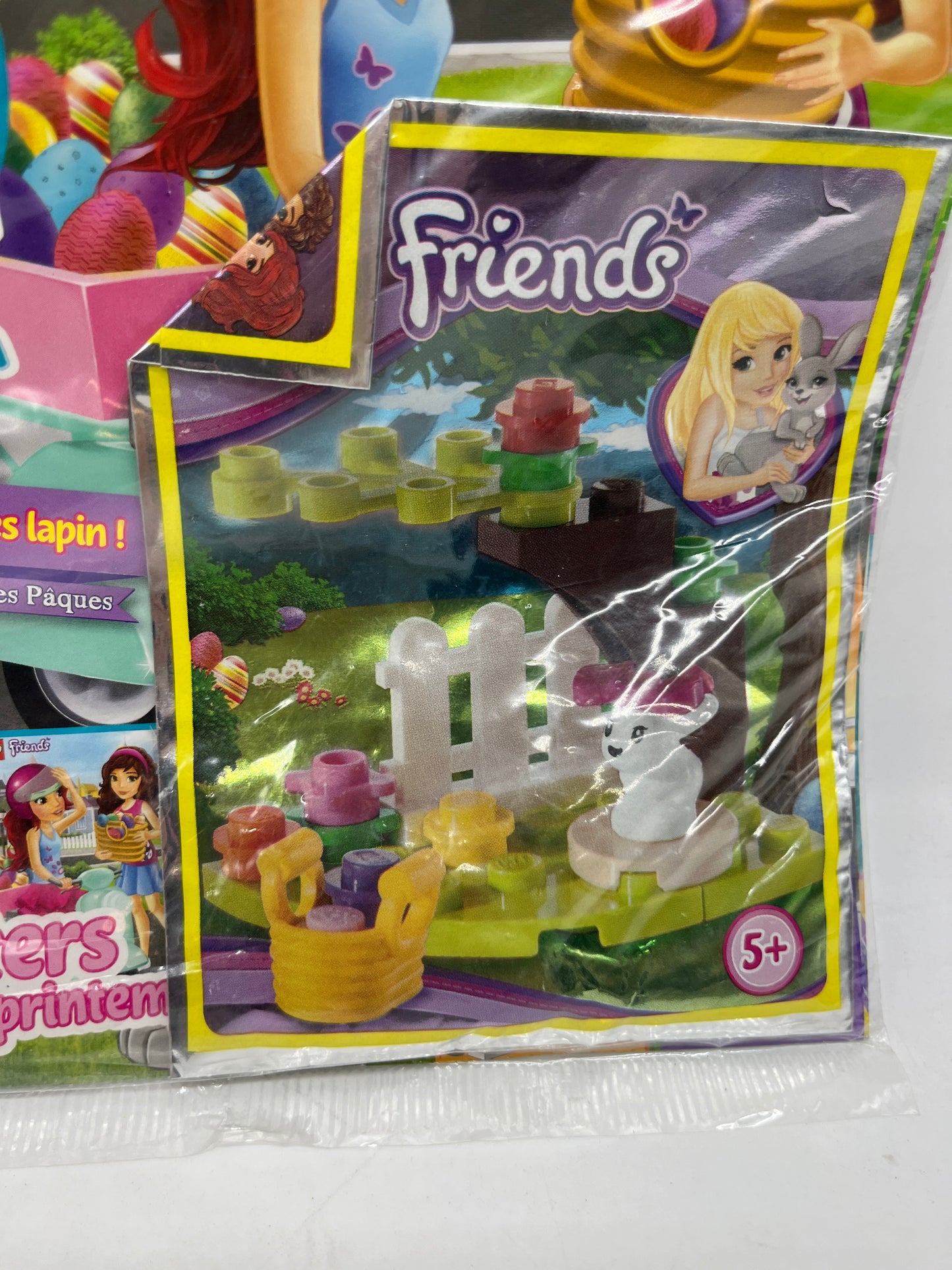 livre d’activité Magazine Lego Friends  avec son sachet à construire numéro 9 Neuf